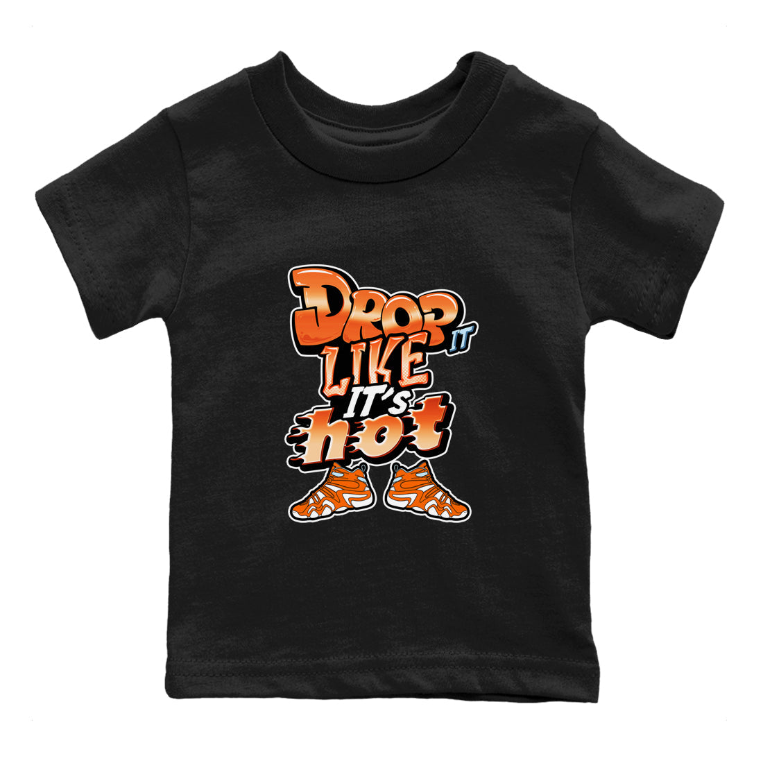 Drop It Like It's Hot snkmatch Tee Kids - Crazy 8 Team Orange