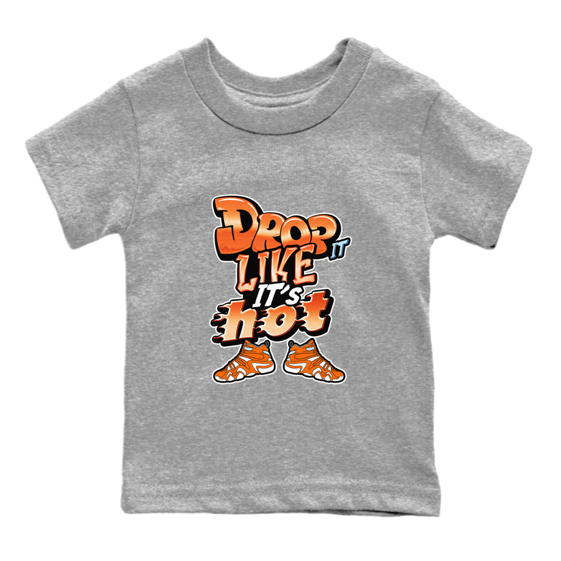 Drop It Like It's Hot snkmatch Tee Kids - Crazy 8 Team Orange