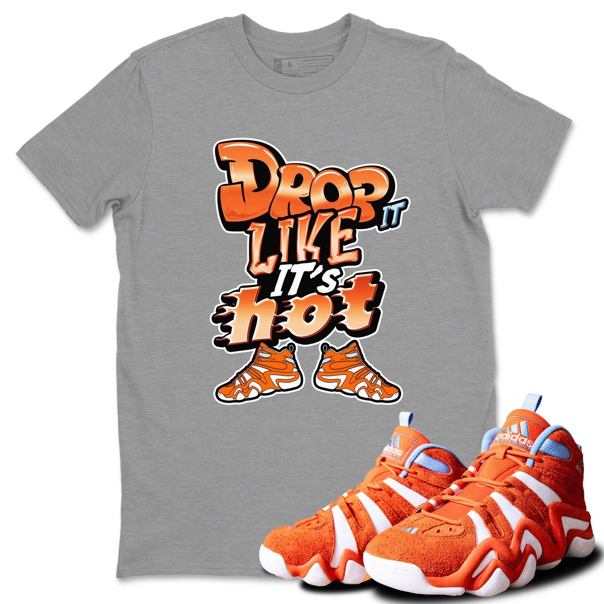 Drop It Like It's Hot snkmatch Tee - Crazy 8 Team Orange