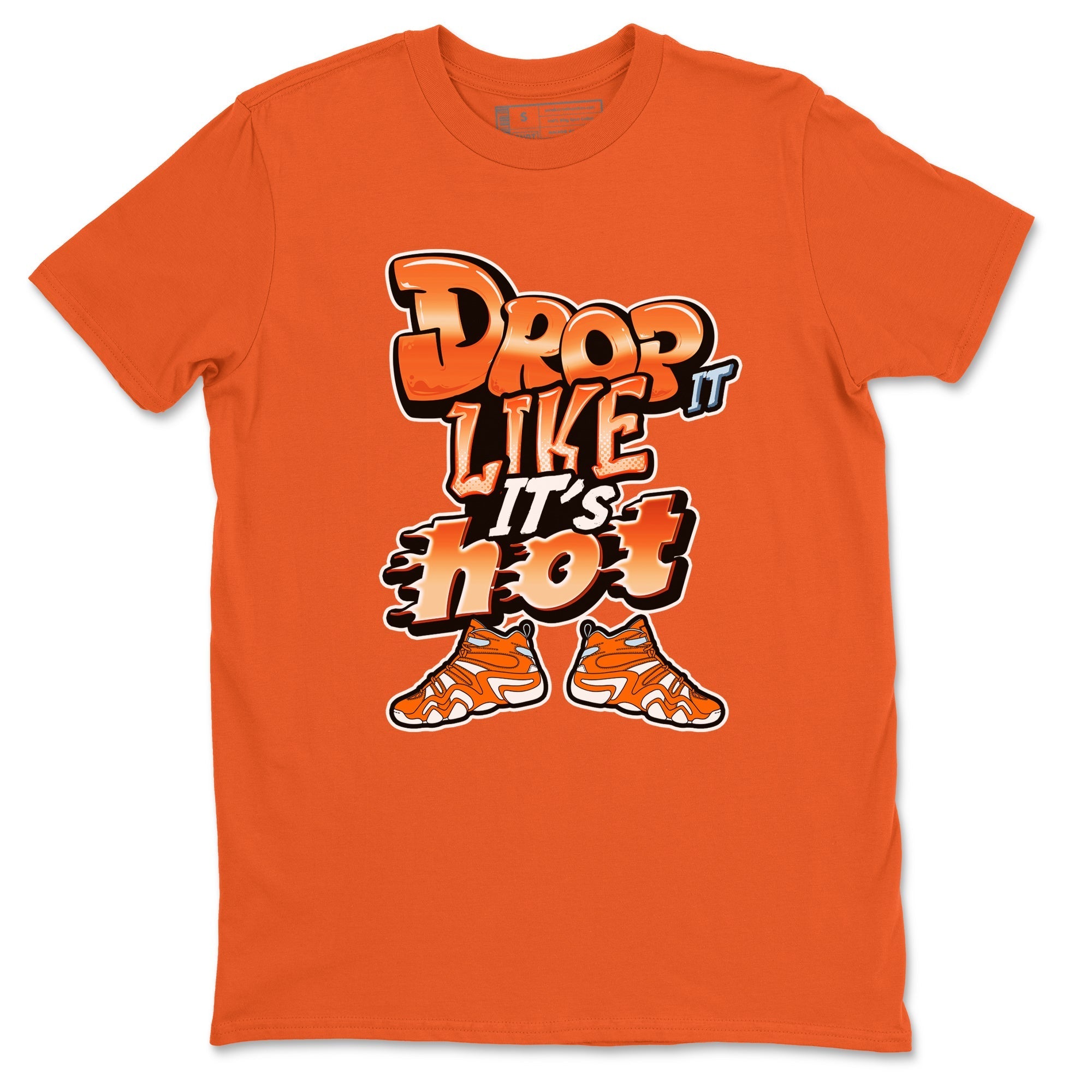 Drop It Like It's Hot snkmatch Tee - Crazy 8 Team Orange