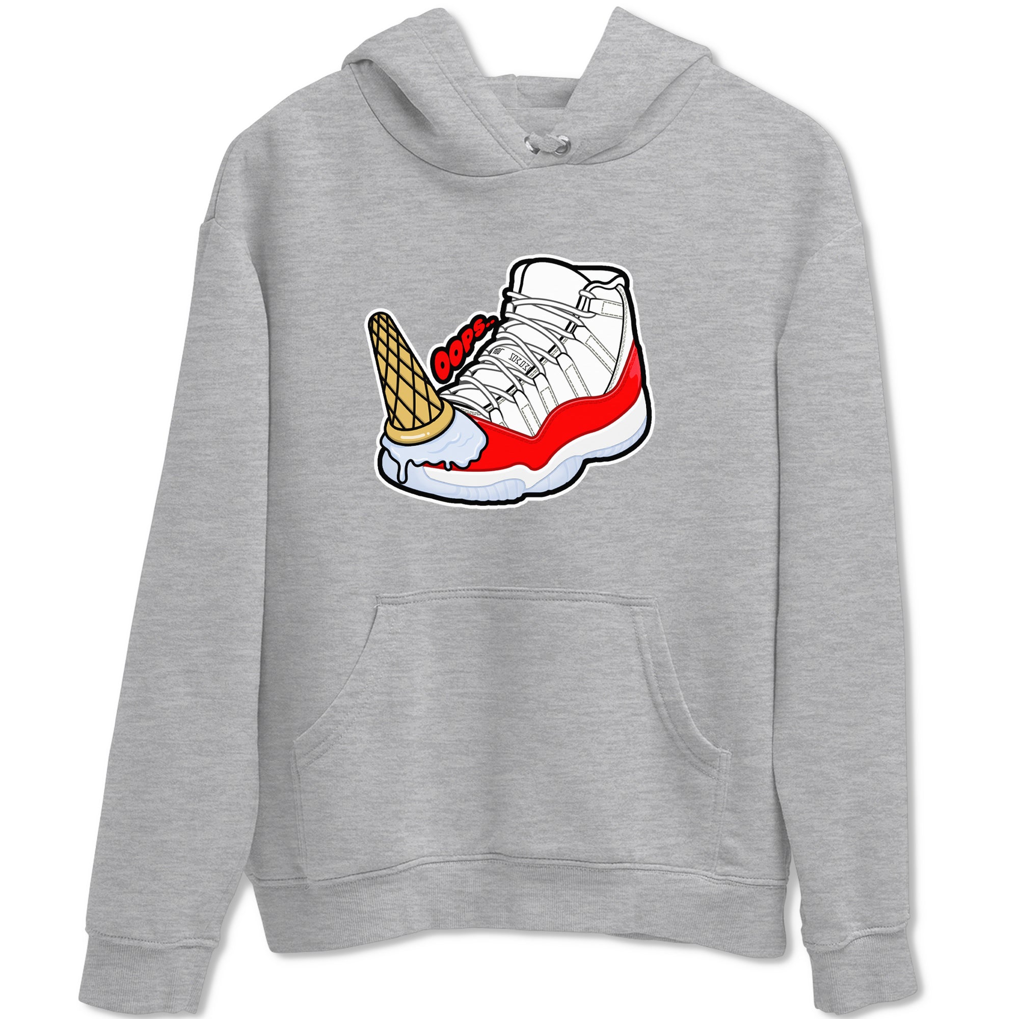 Dropped Ice Cream snkmatch Tee - Air Jordan 11 Cherry