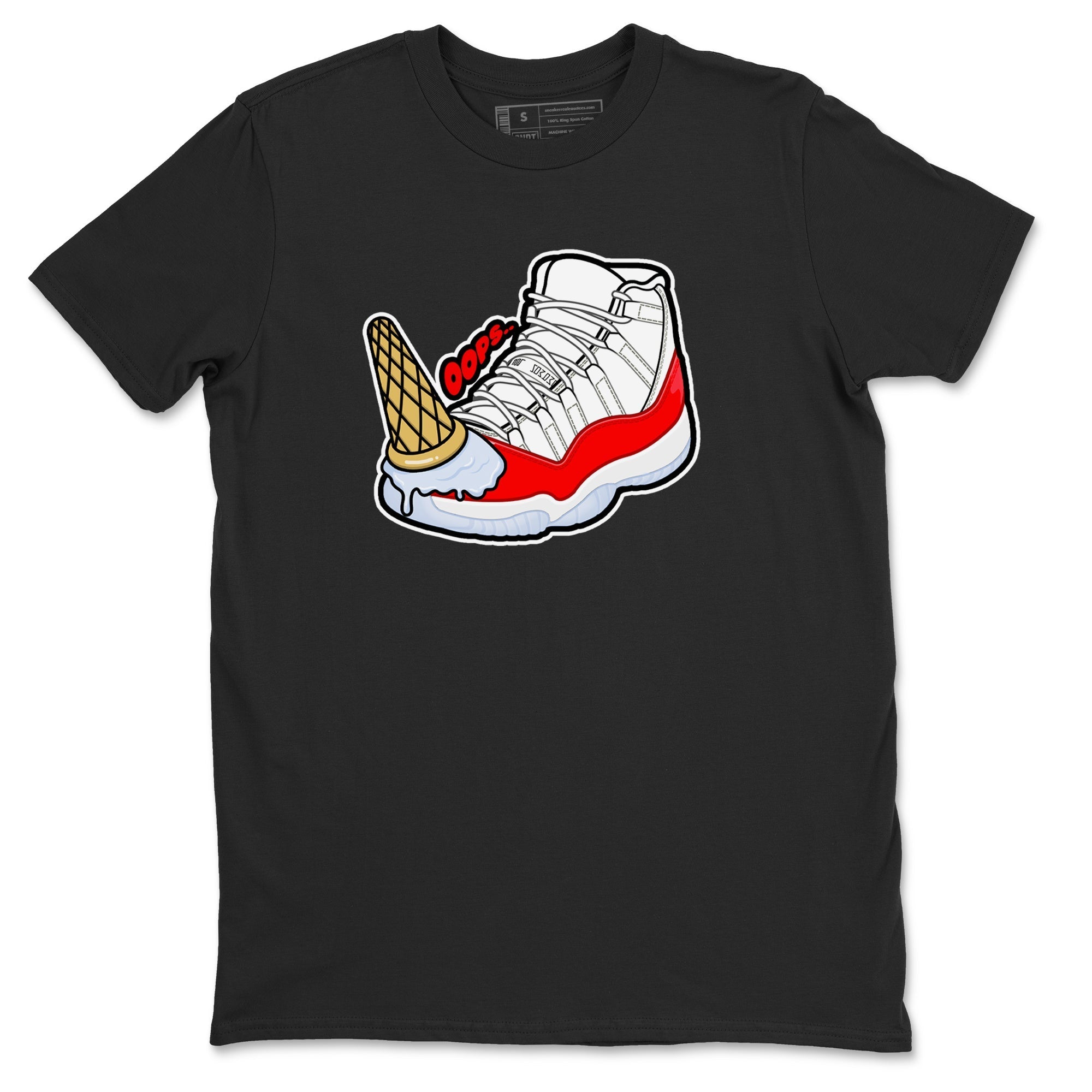 Dropped Ice Cream snkmatch Tee - Air Jordan 11 Cherry