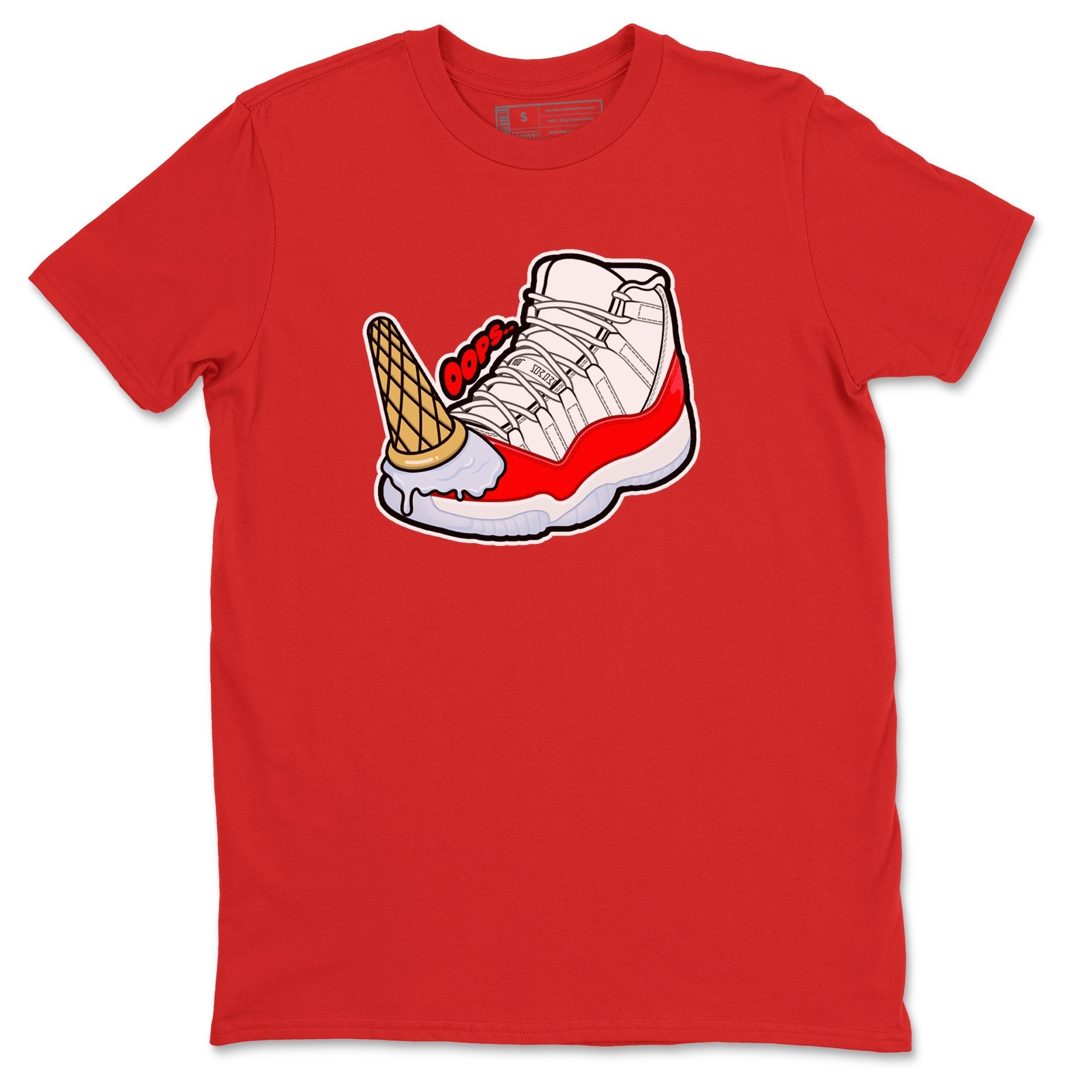 Dropped Ice Cream snkmatch Tee - Air Jordan 11 Cherry