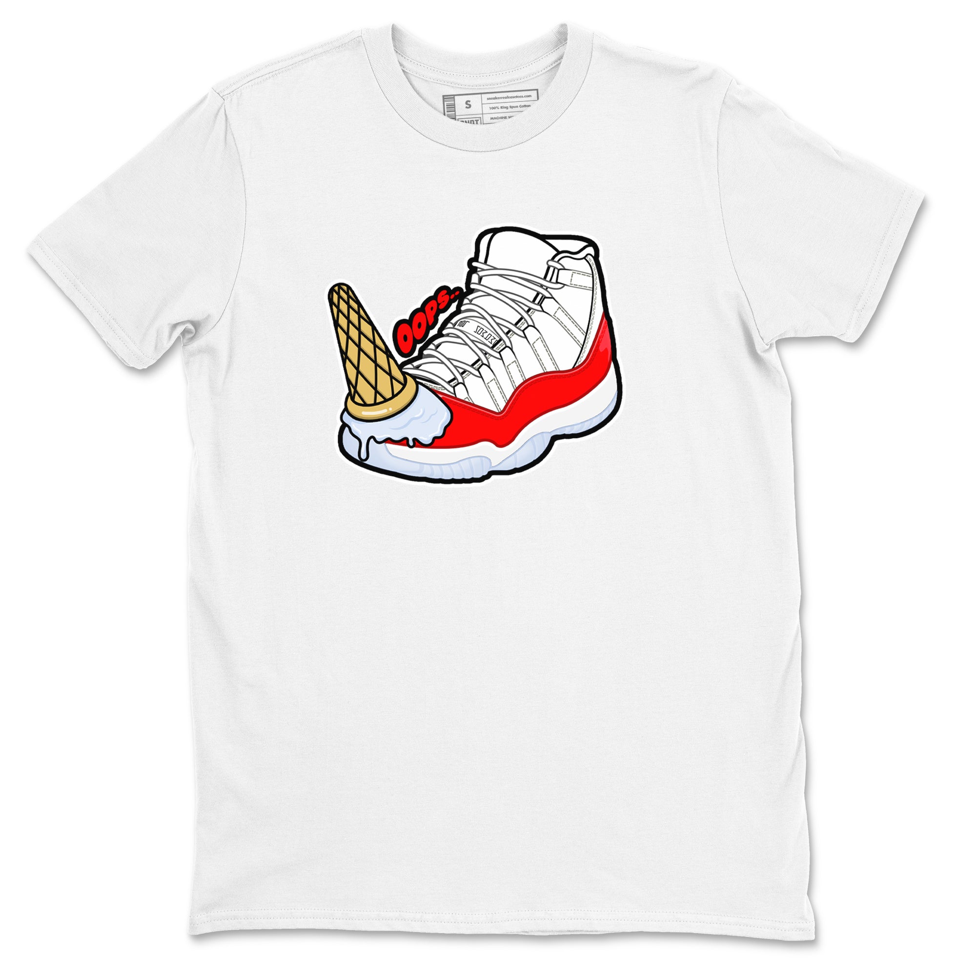 Dropped Ice Cream snkmatch Tee - Air Jordan 11 Cherry