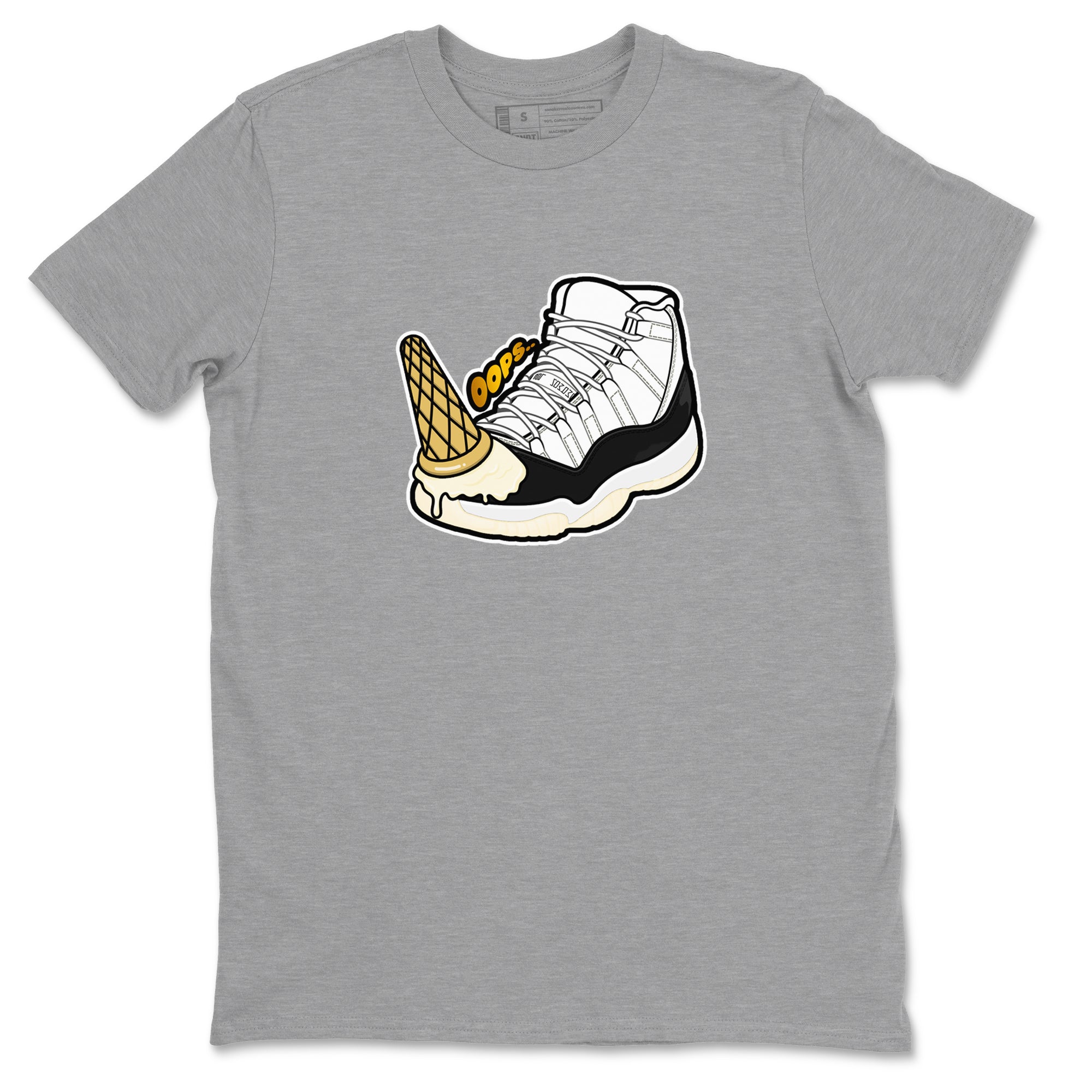 Dropped Ice Cream snkmatch Tees - Air Jordan 11 Gratitude