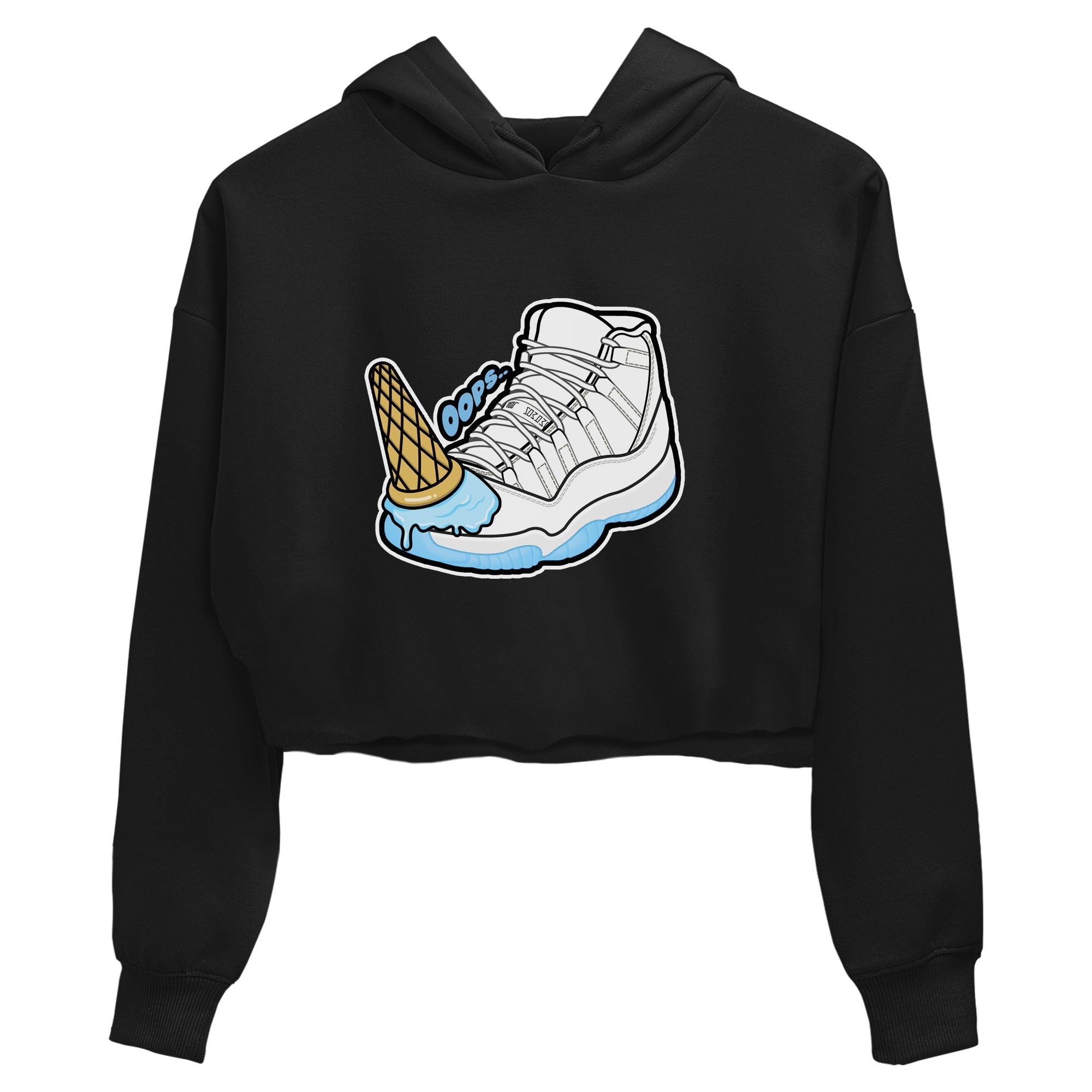 Dropped Ice Cream snkmatch Women's Top - Air Jordan 11 Legend Blue