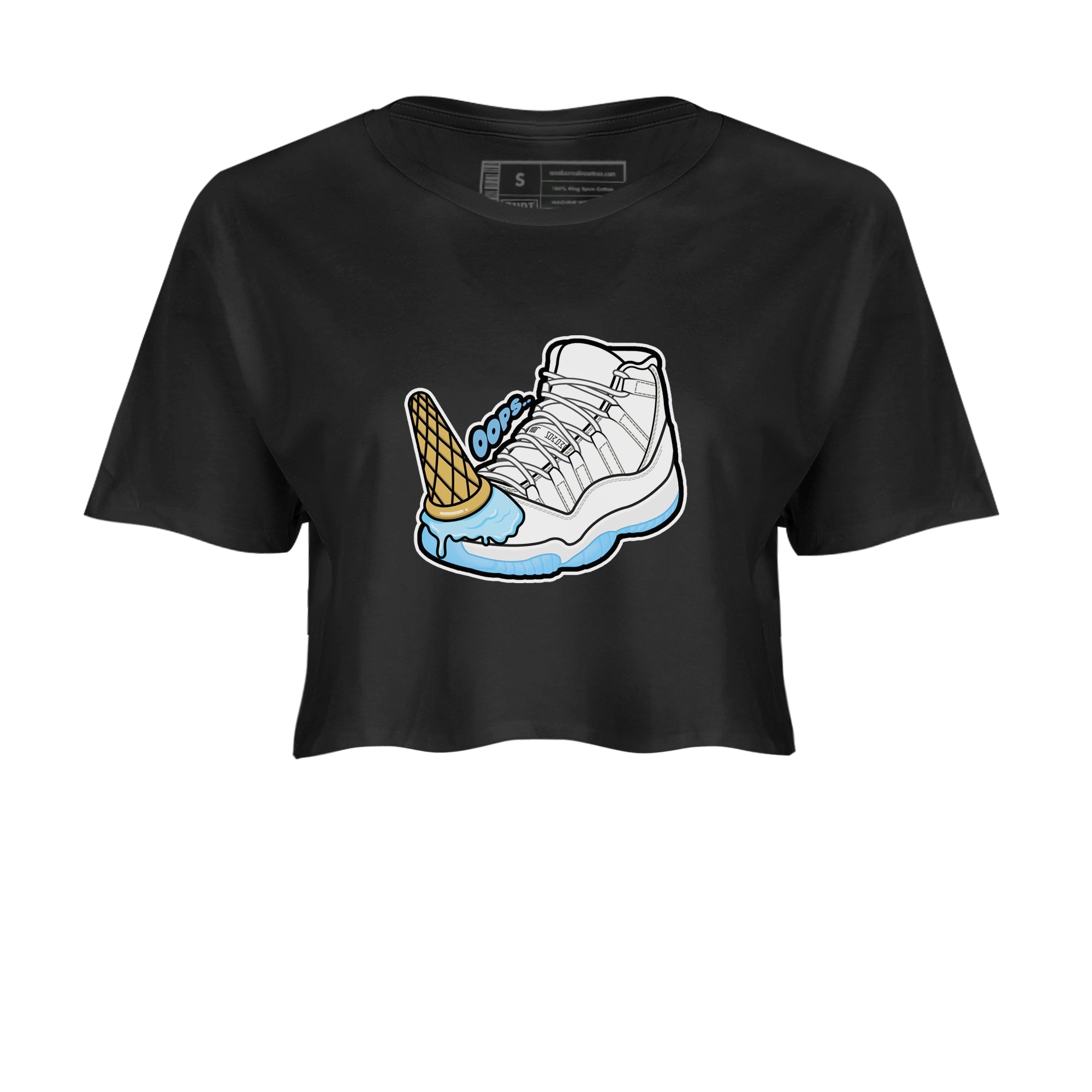 Dropped Ice Cream snkmatch Women's Top - Air Jordan 11 Legend Blue