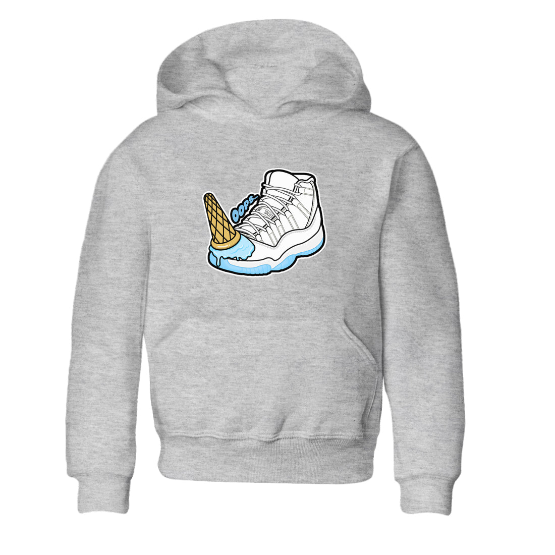 Dropped Ice Cream snkmatch Tees Kids - Air Jordan 11 Legend Blue