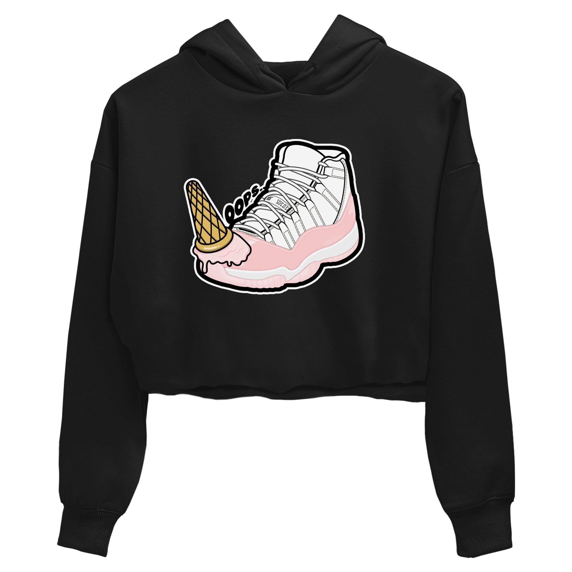 Dropped Ice Cream snkmatch Women's Top - Air Jordan 11 Legend Pink