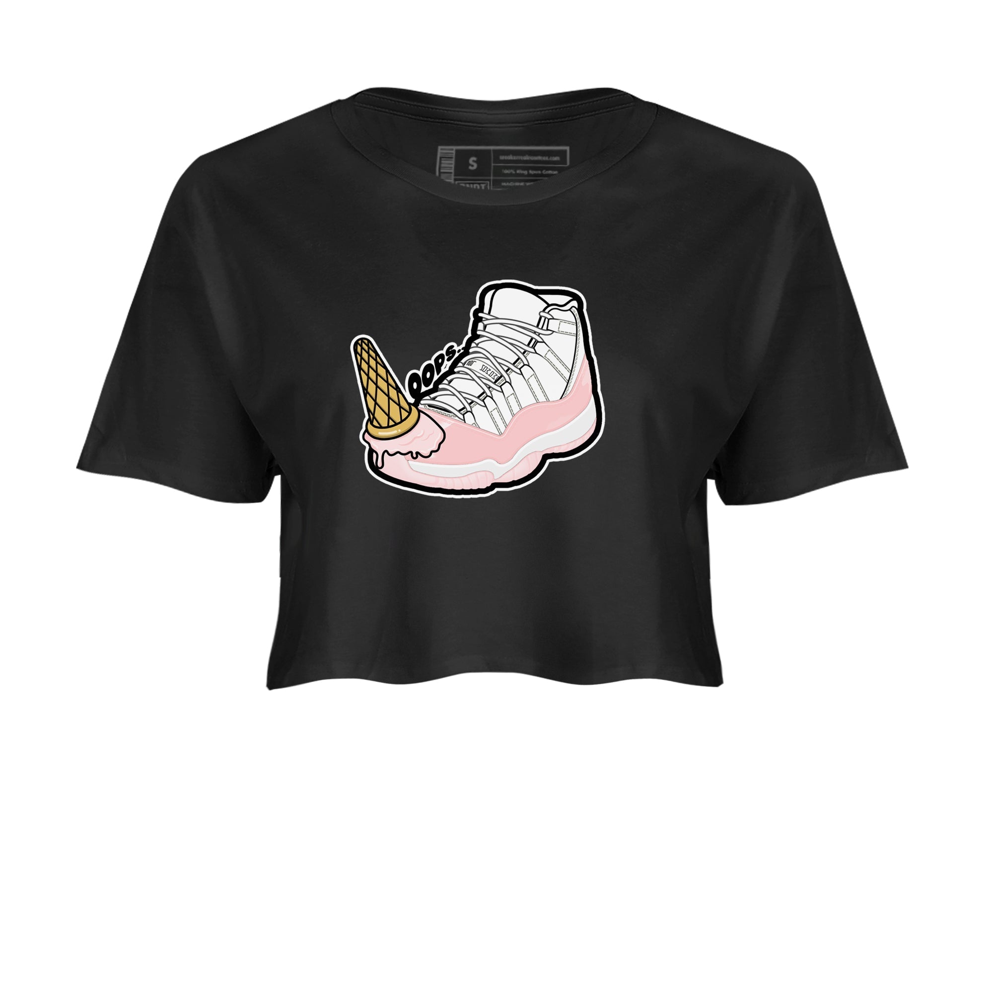 Dropped Ice Cream snkmatch Women's Top - Air Jordan 11 Legend Pink