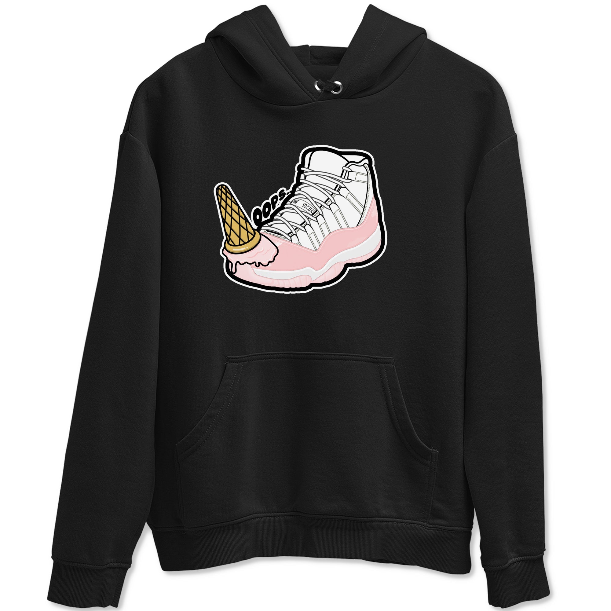 Dropped Ice Cream snkmatch Tees - Air Jordan 11 Legend Pink