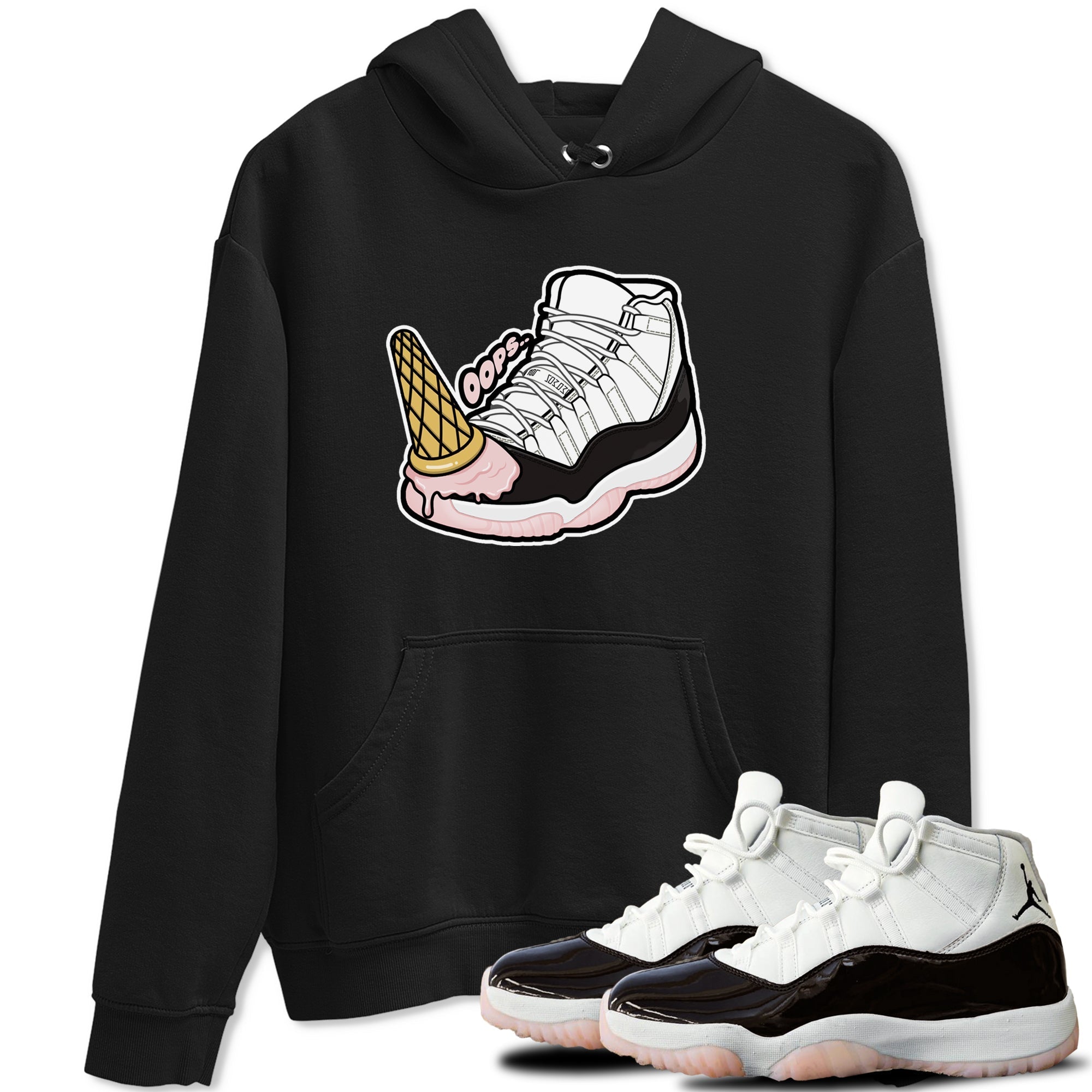 Dropped Ice Cream snkmatch Tee - Air Jordan 11 Neapolitan
