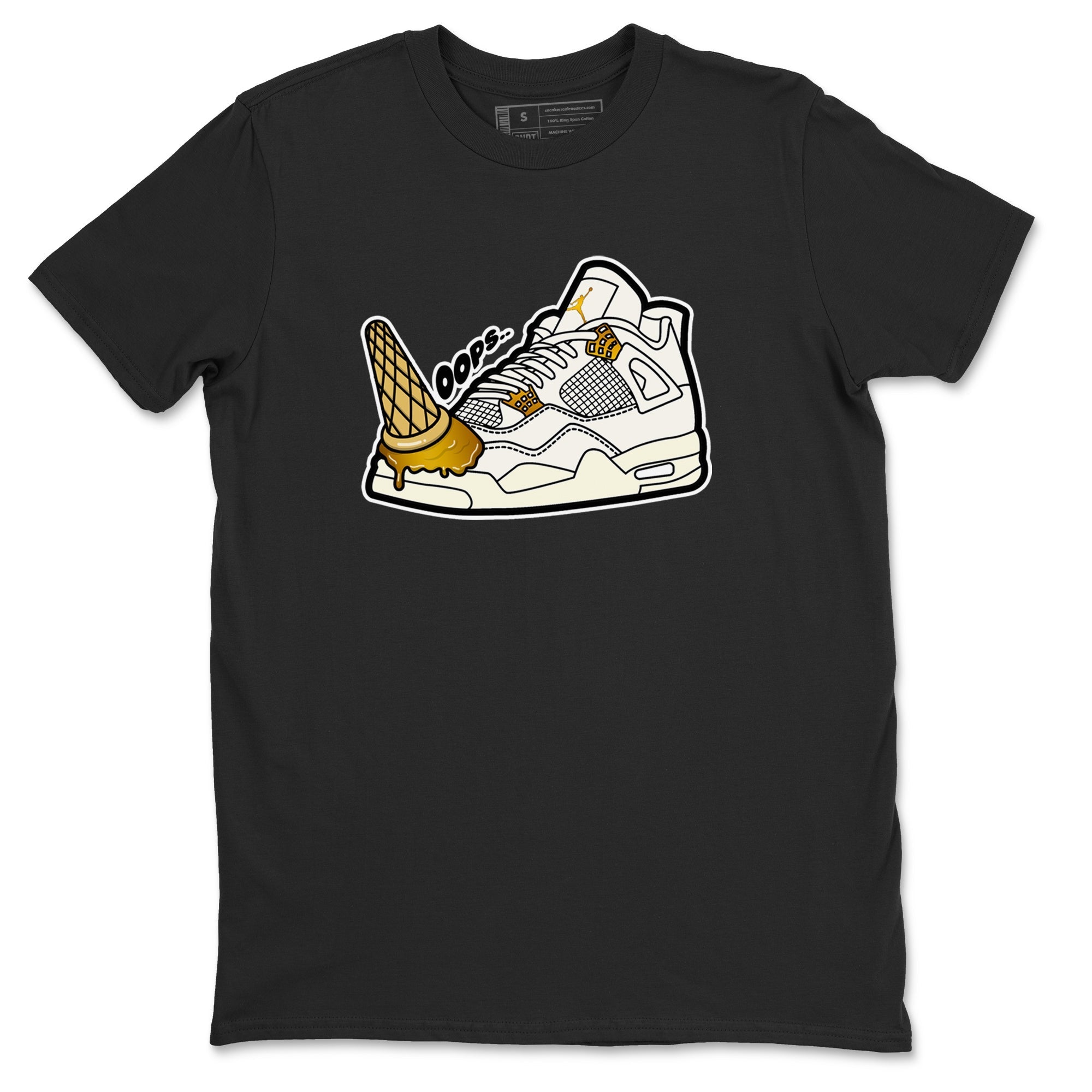 Dropped Ice Cream snkmatch Tees - Air Jordan 4 Sail 2024