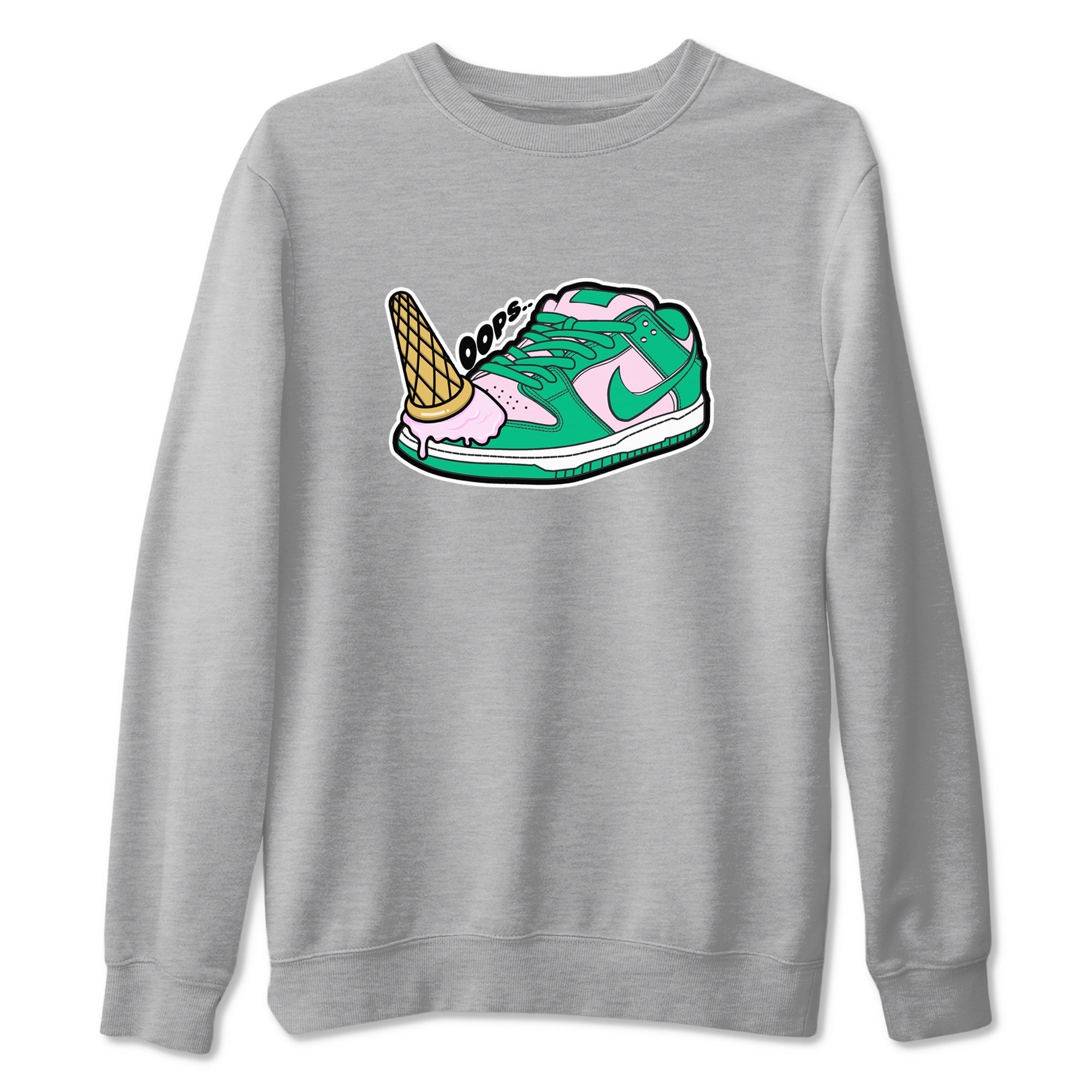 Dropped Ice Cream snkmatch Tees - Dunk Medium Soft Pink Malachite