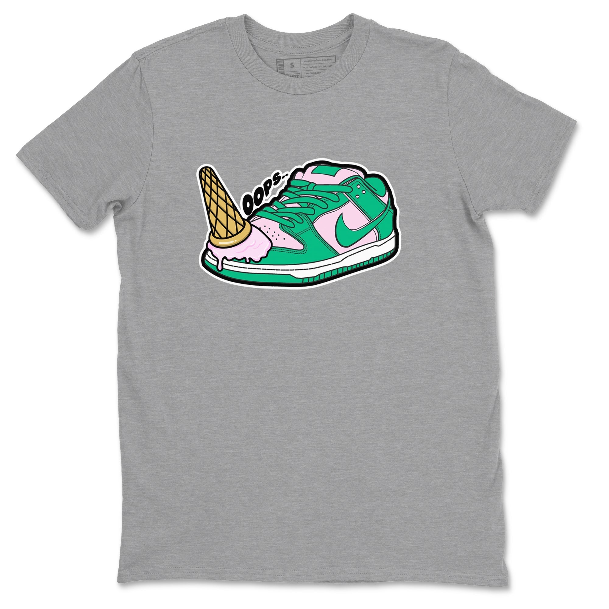 Dropped Ice Cream snkmatch Tees - Dunk Medium Soft Pink Malachite