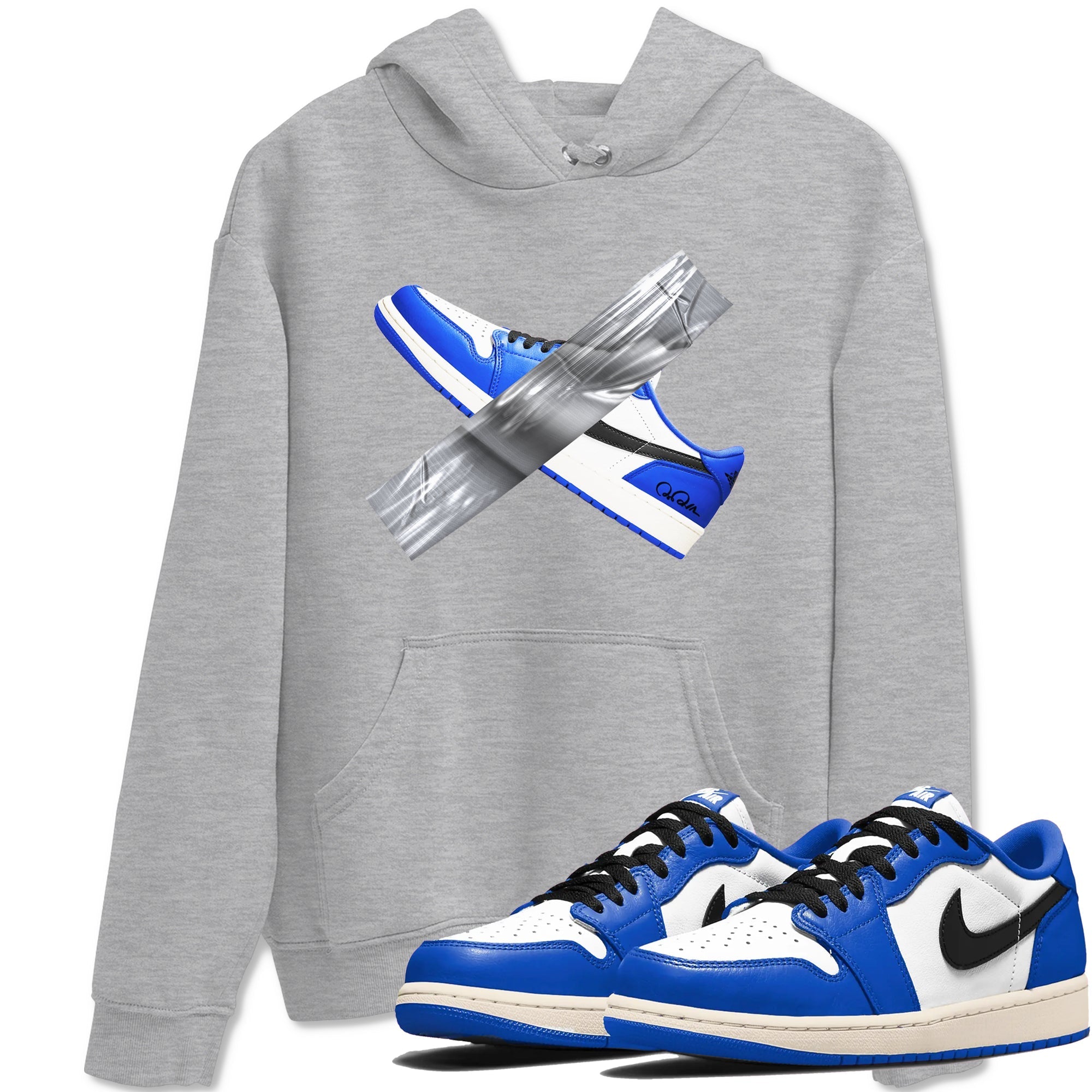 Duct Tape snkmatch Tees - Air Jordan 1 Game Royal