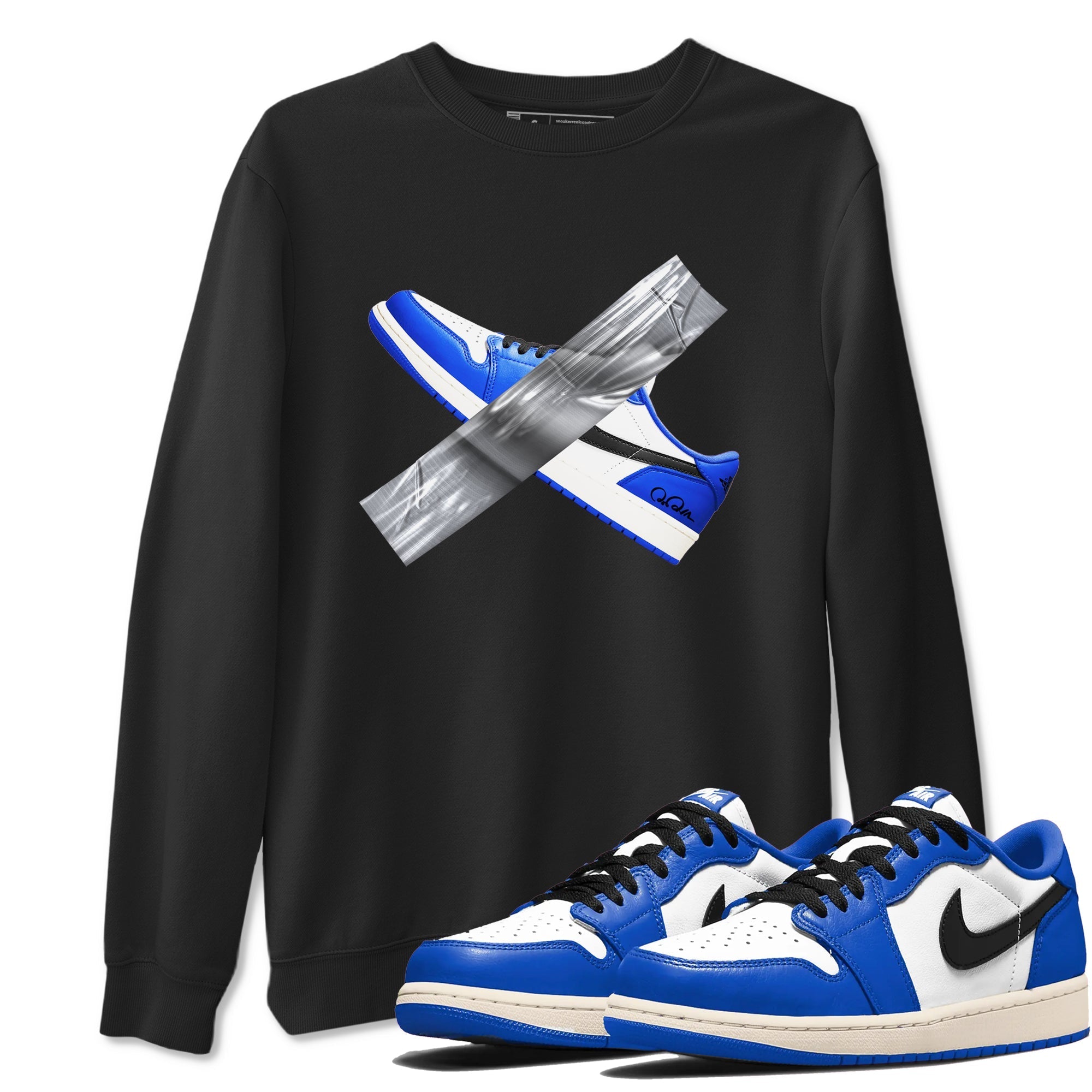 Duct Tape snkmatch Tees - Air Jordan 1 Game Royal