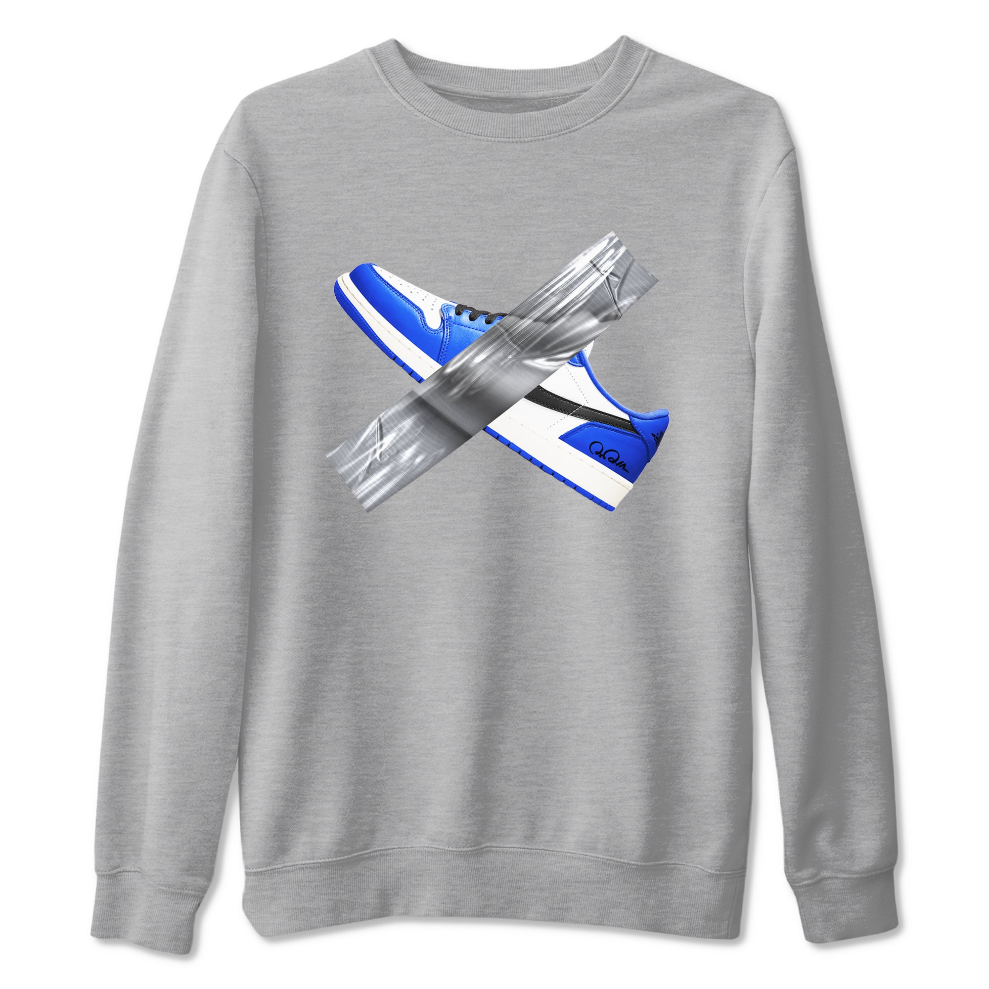 Duct Tape snkmatch Tees - Air Jordan 1 Game Royal