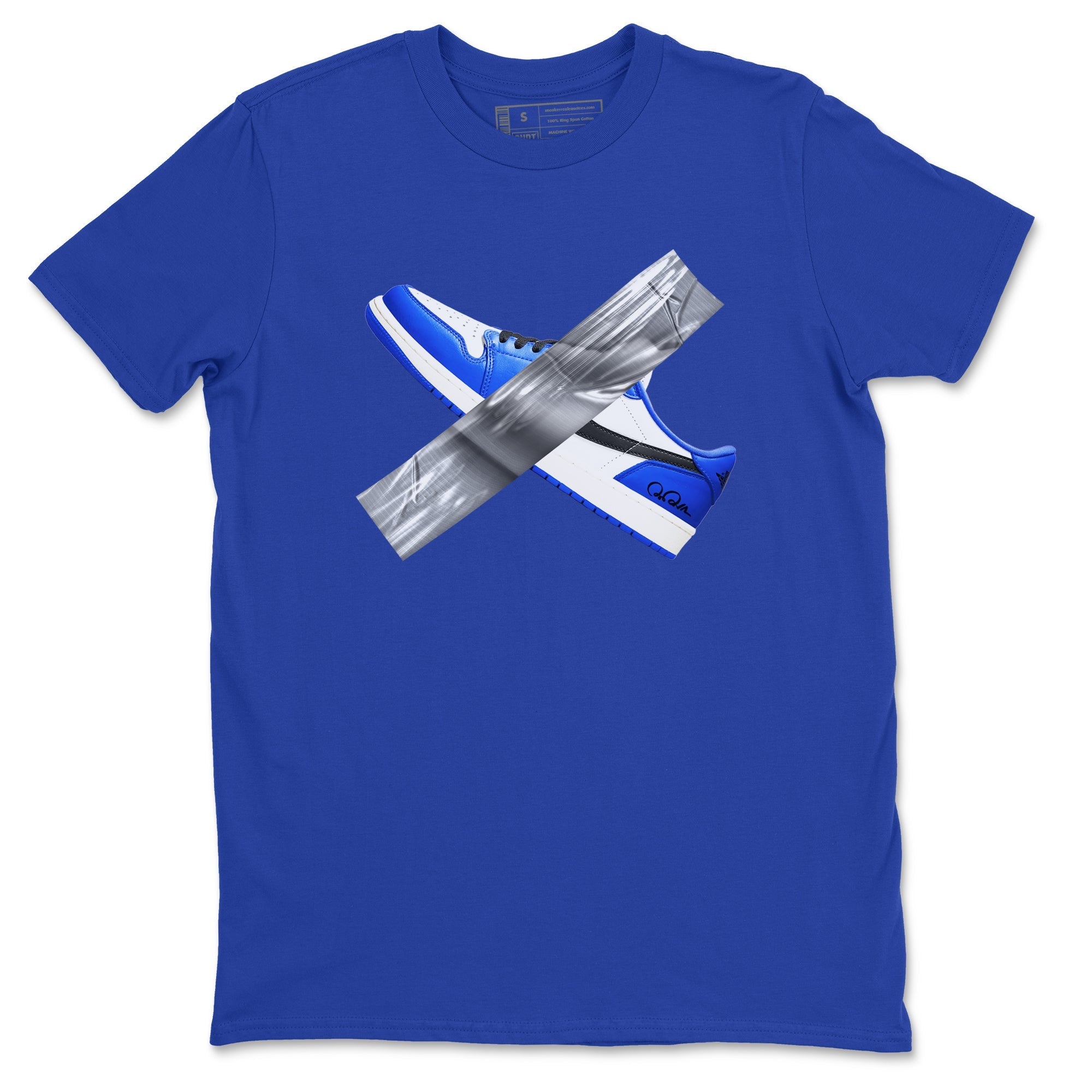 Duct Tape snkmatch Tees - Air Jordan 1 Game Royal