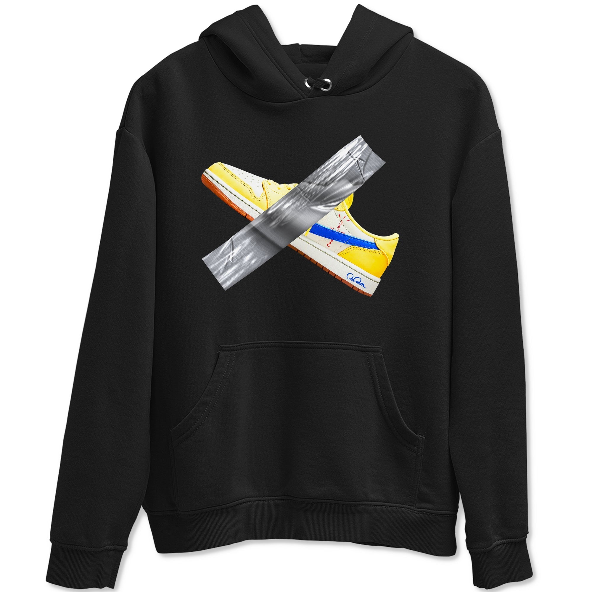 Duct Tape snkmatch Tees - Air Jordan 1 Travis Scott Canary