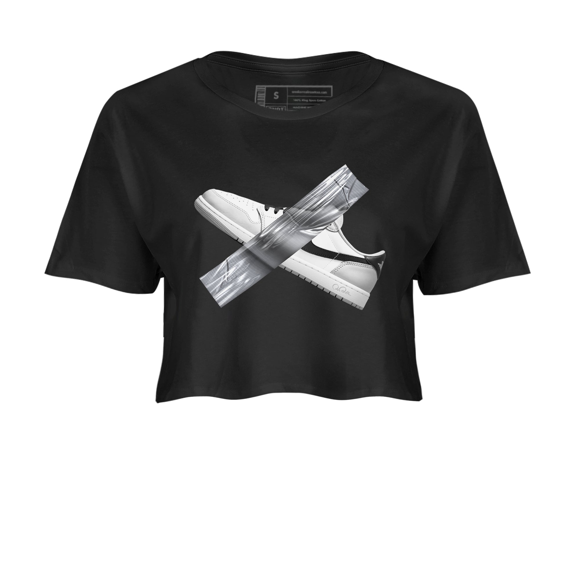 Duct Tape snkmatch Women's Top - Air Jordan 1 Wolf Grey