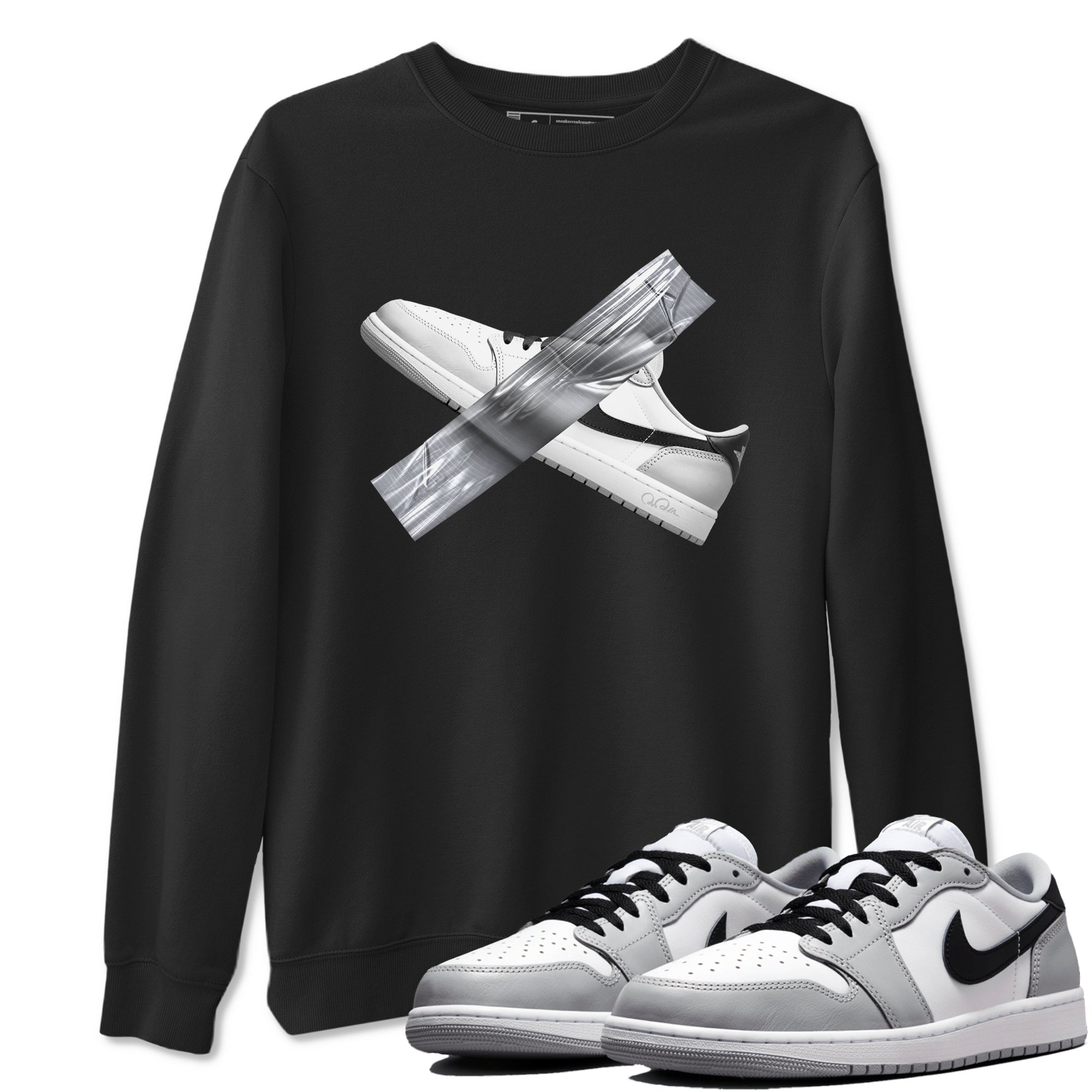 Duct Tape snkmatch Tees - Air Jordan 1 Wolf Grey