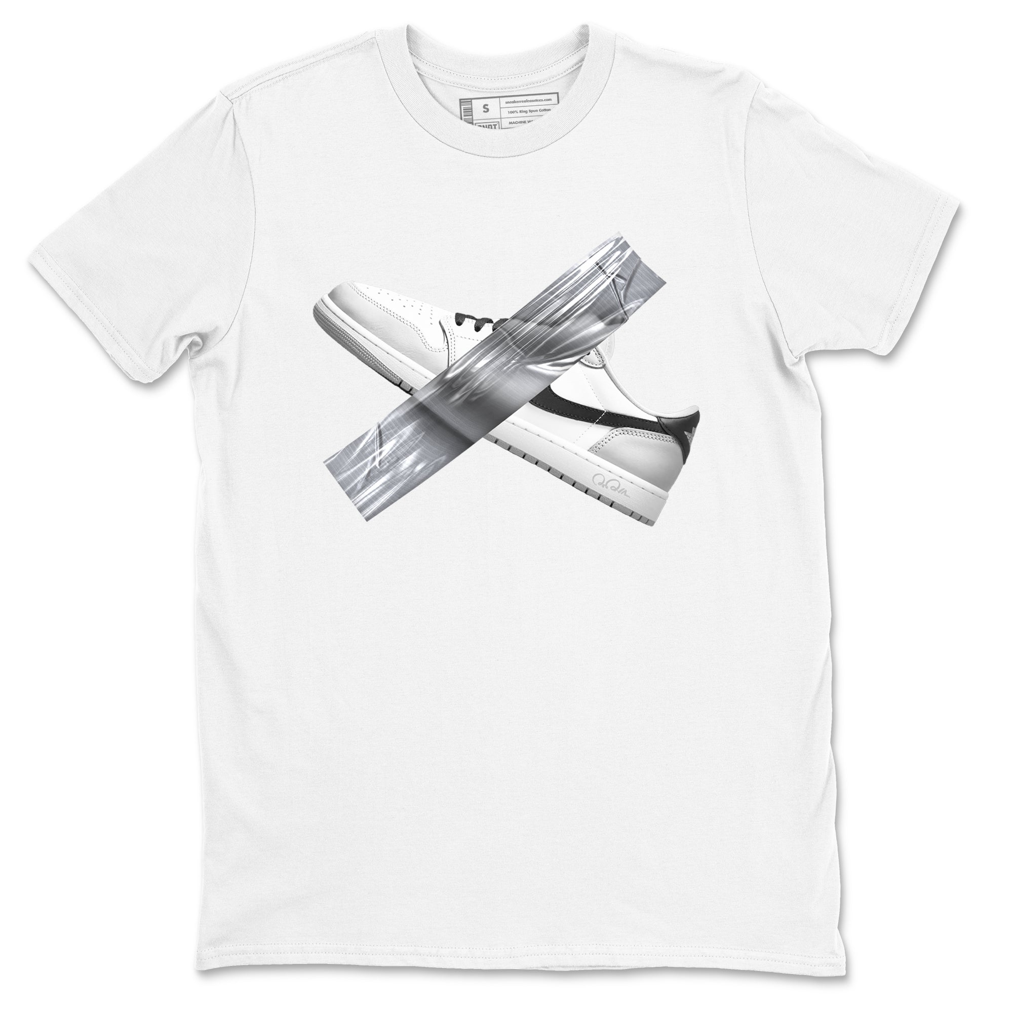 Duct Tape snkmatch Tees - Air Jordan 1 Wolf Grey