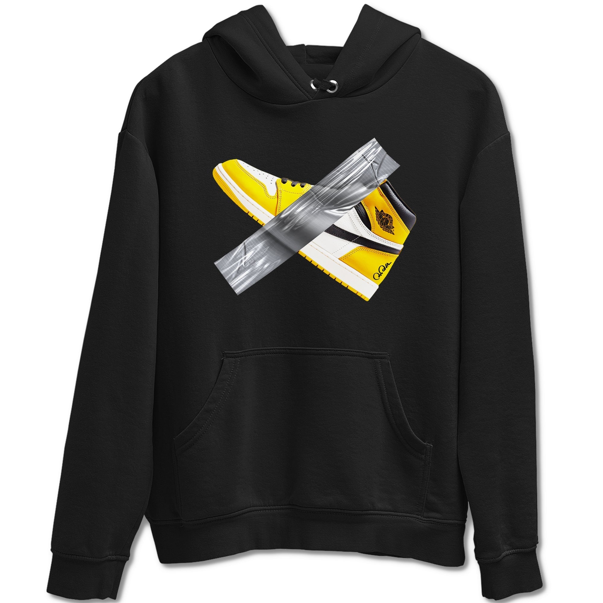 Duct Tape snkmatch Tees - Air Jordan 1 Yellow Ochre