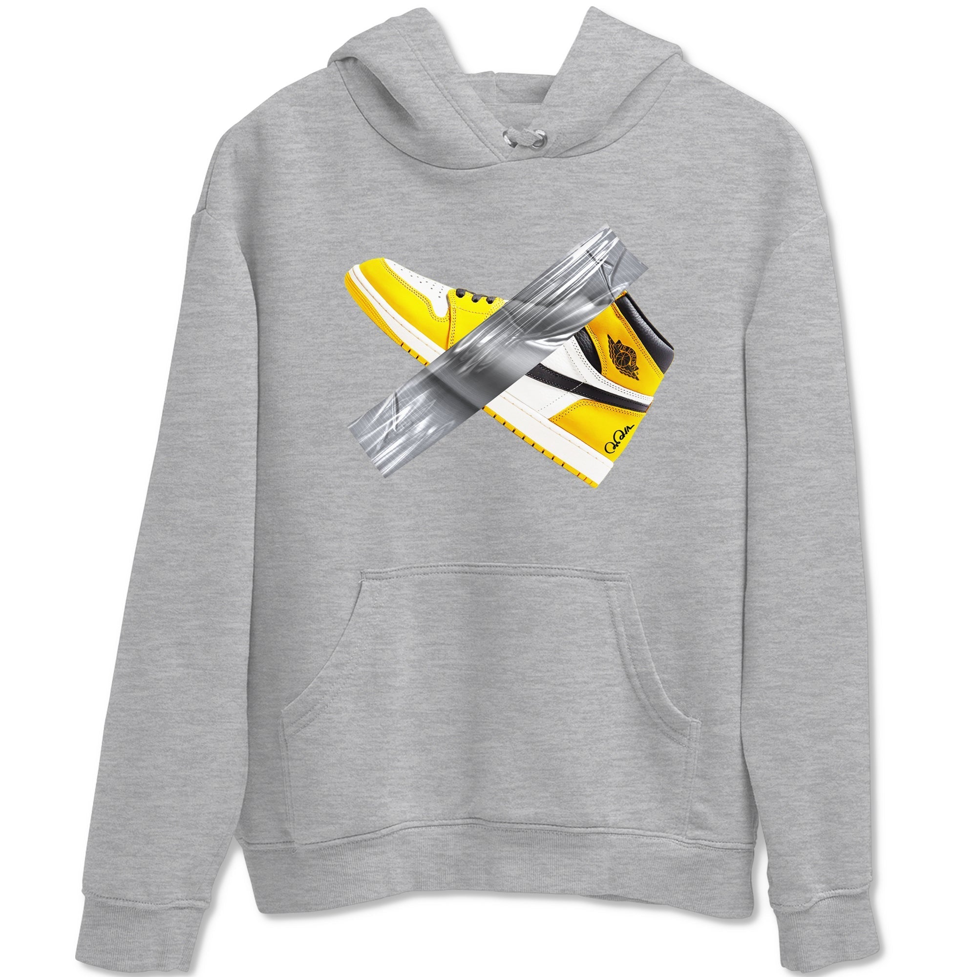 Duct Tape snkmatch Tees - Air Jordan 1 Yellow Ochre