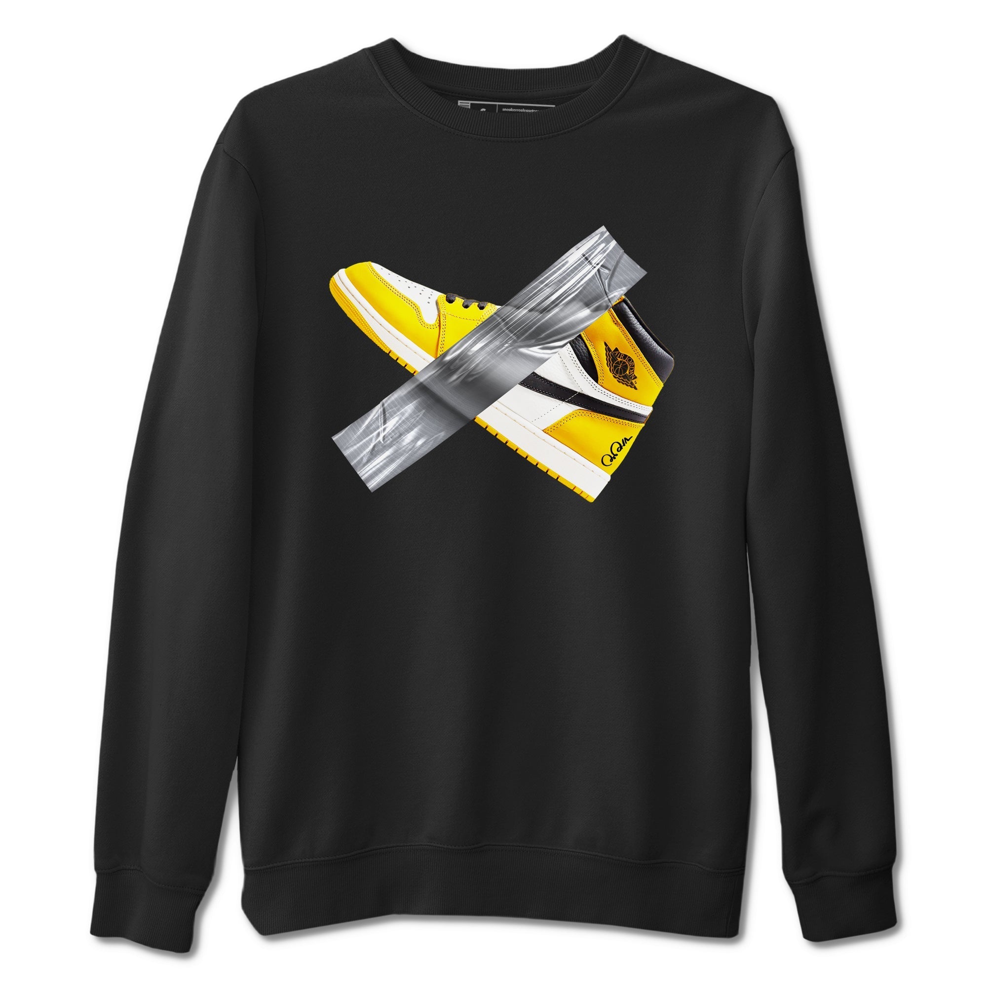 Duct Tape snkmatch Tees - Air Jordan 1 Yellow Ochre