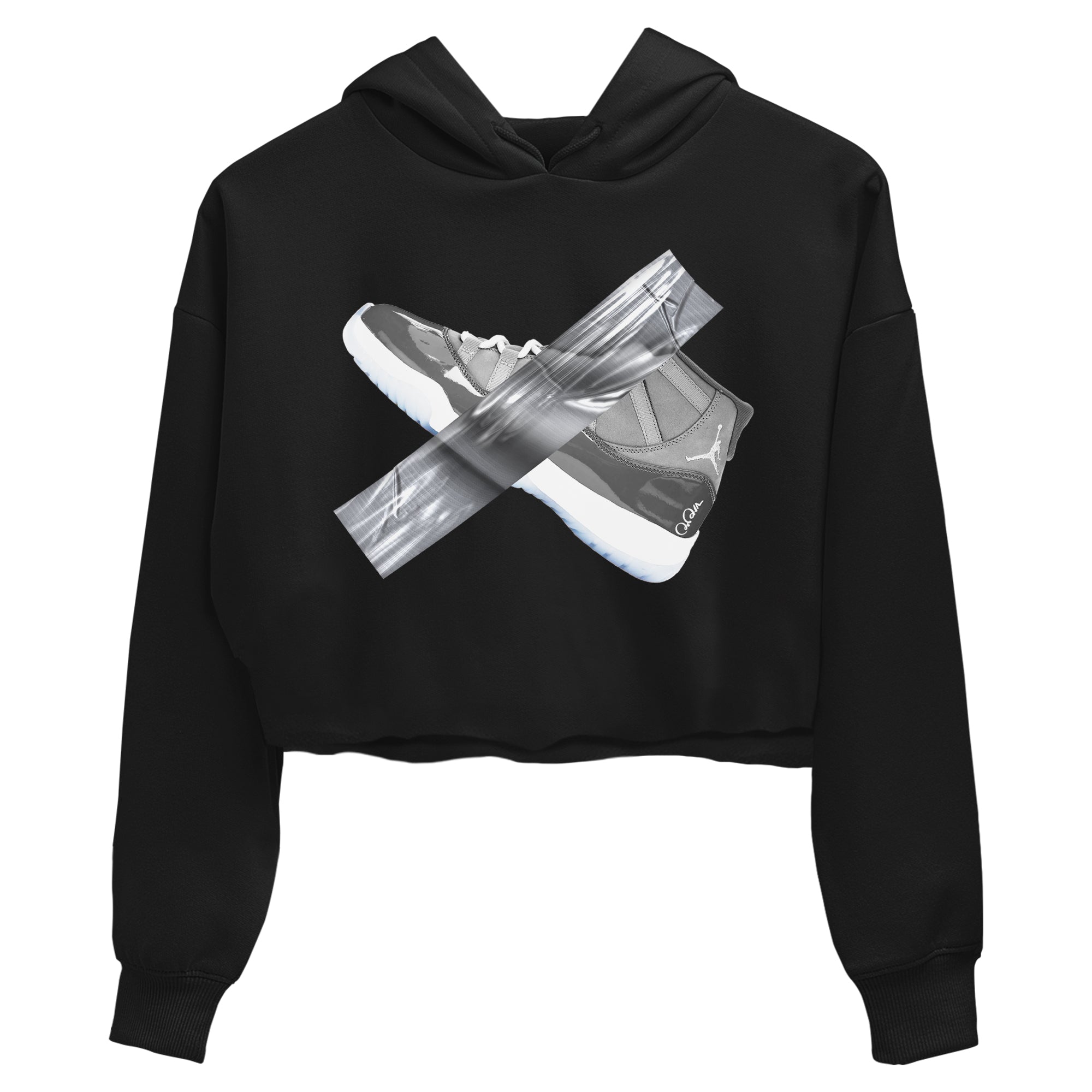 Duct Tape snkmatch Women's Top - Air Jordan 11 Cool Grey