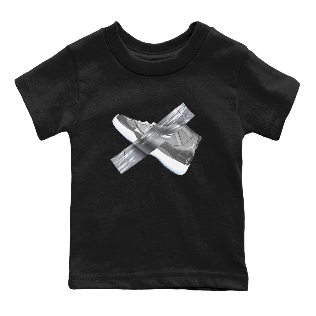 Duct Tape snkmatch Tees Kids - Air Jordan 11 Cool Grey
