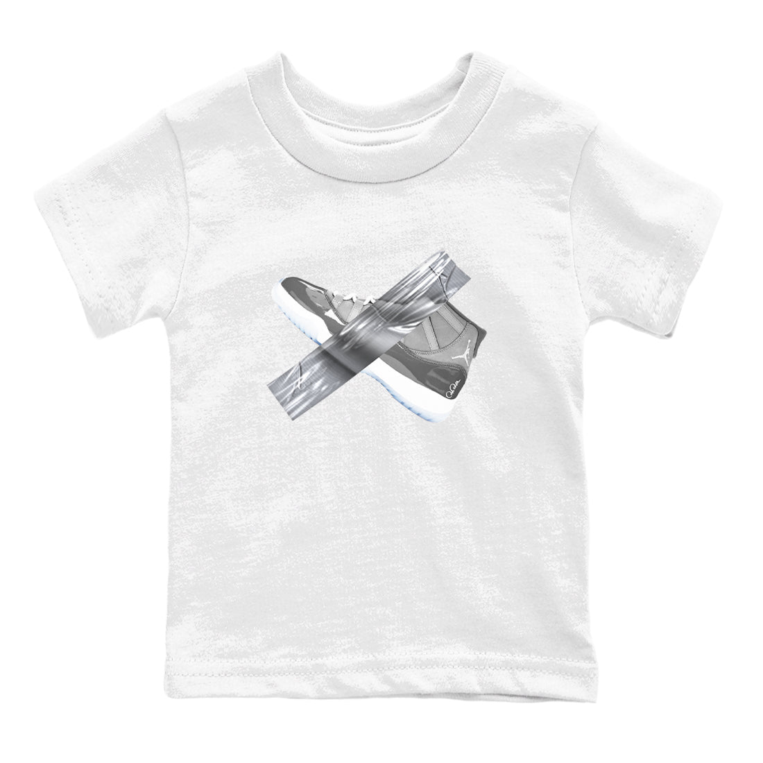 Duct Tape snkmatch Tees Kids - Air Jordan 11 Cool Grey