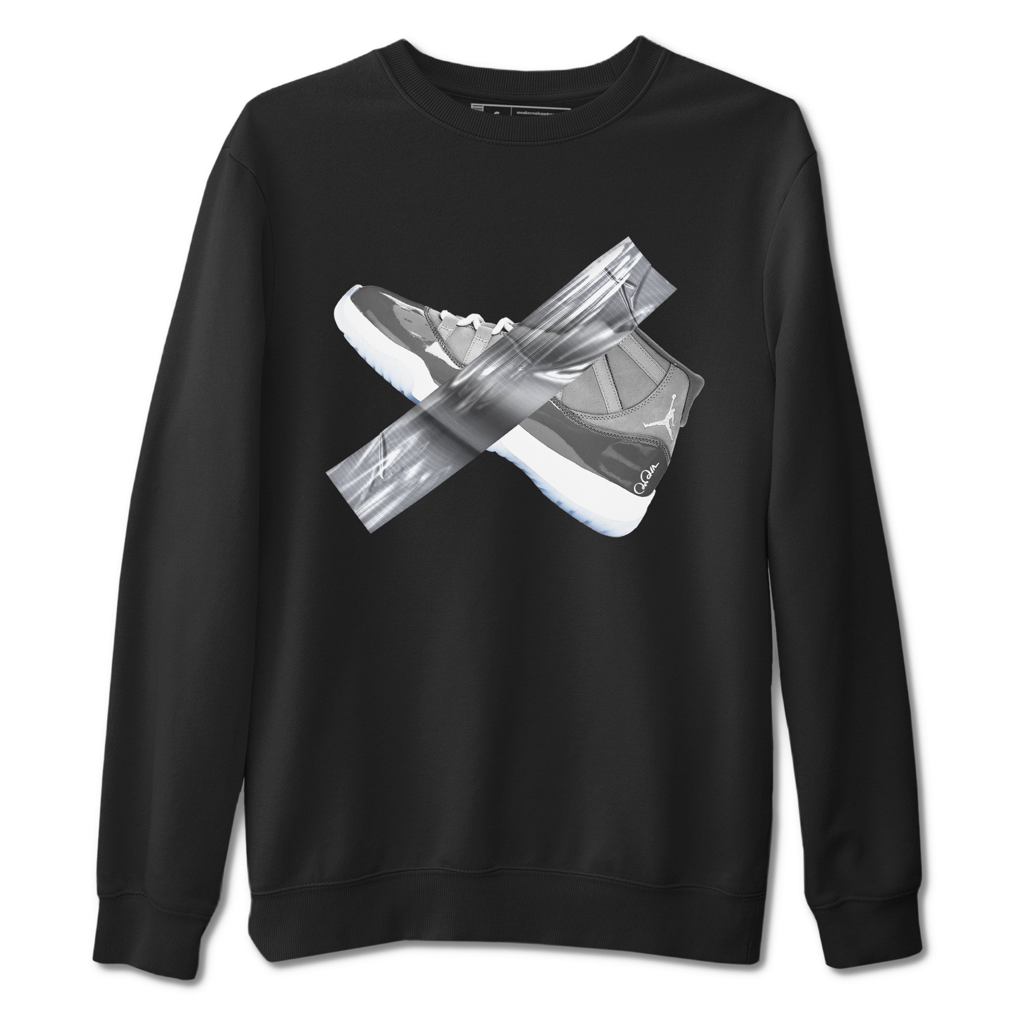 Duct Tape snkmatch Tees - Air Jordan 11 Cool Grey