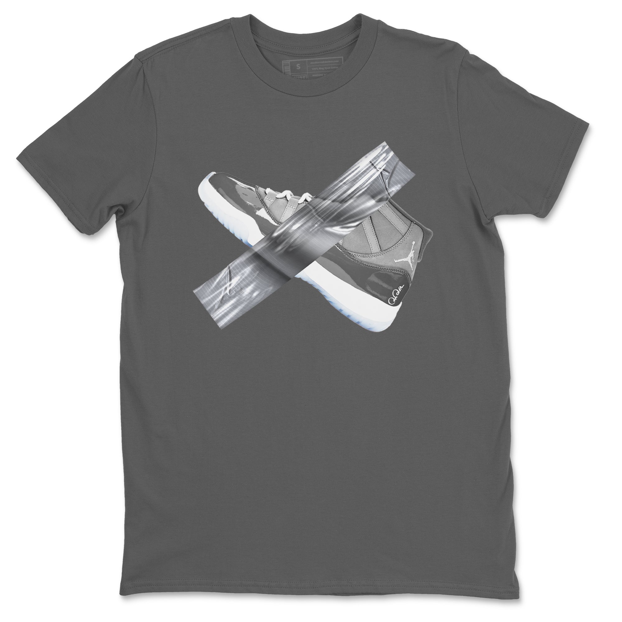 Duct Tape snkmatch Tees - Air Jordan 11 Cool Grey