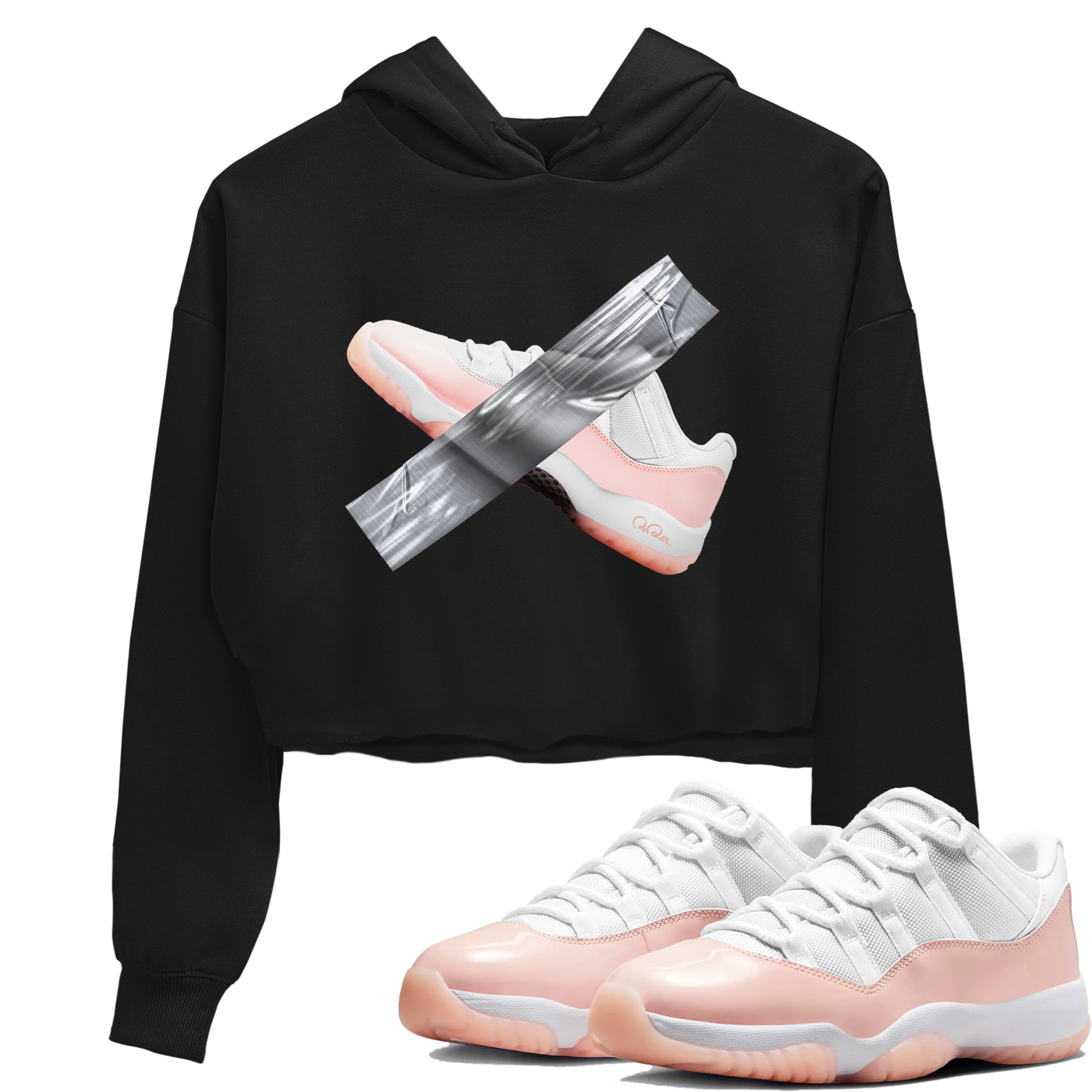 Duct Tape snkmatch Women's Top - Air Jordan 11 Legend Pink