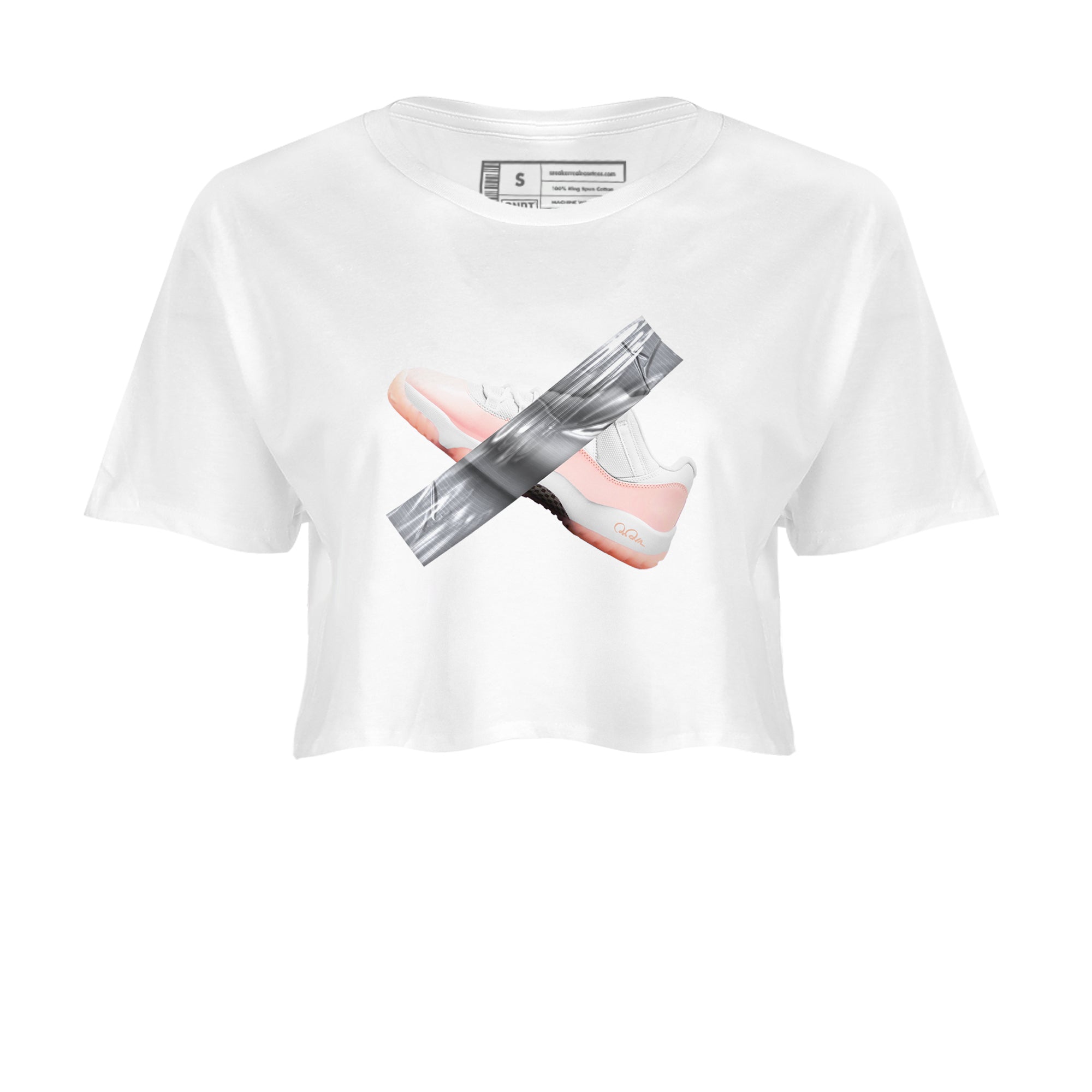 Duct Tape snkmatch Women's Top - Air Jordan 11 Legend Pink