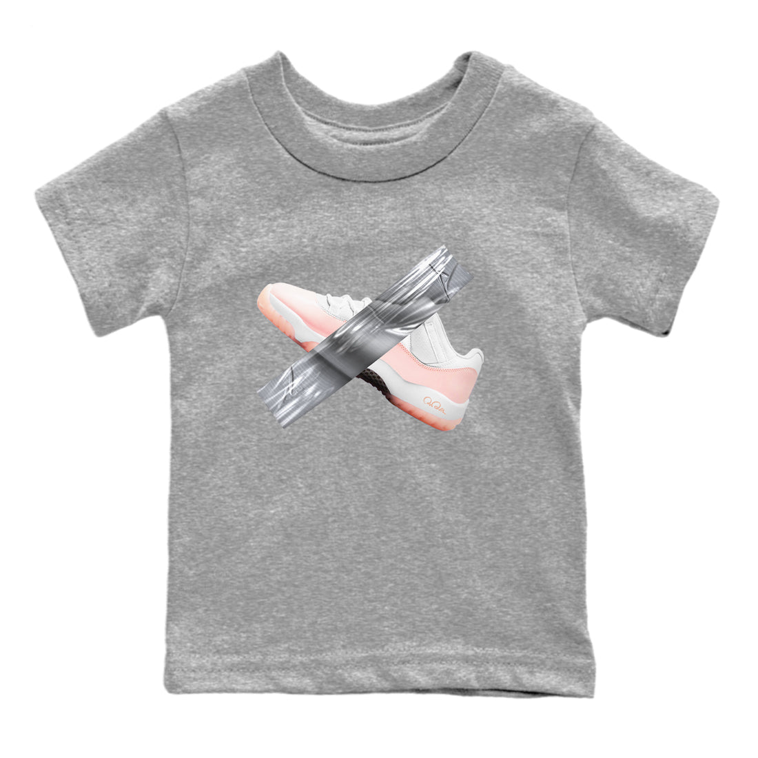 Duct Tape snkmatch Tees Kids - Air Jordan 11 Legend Pink