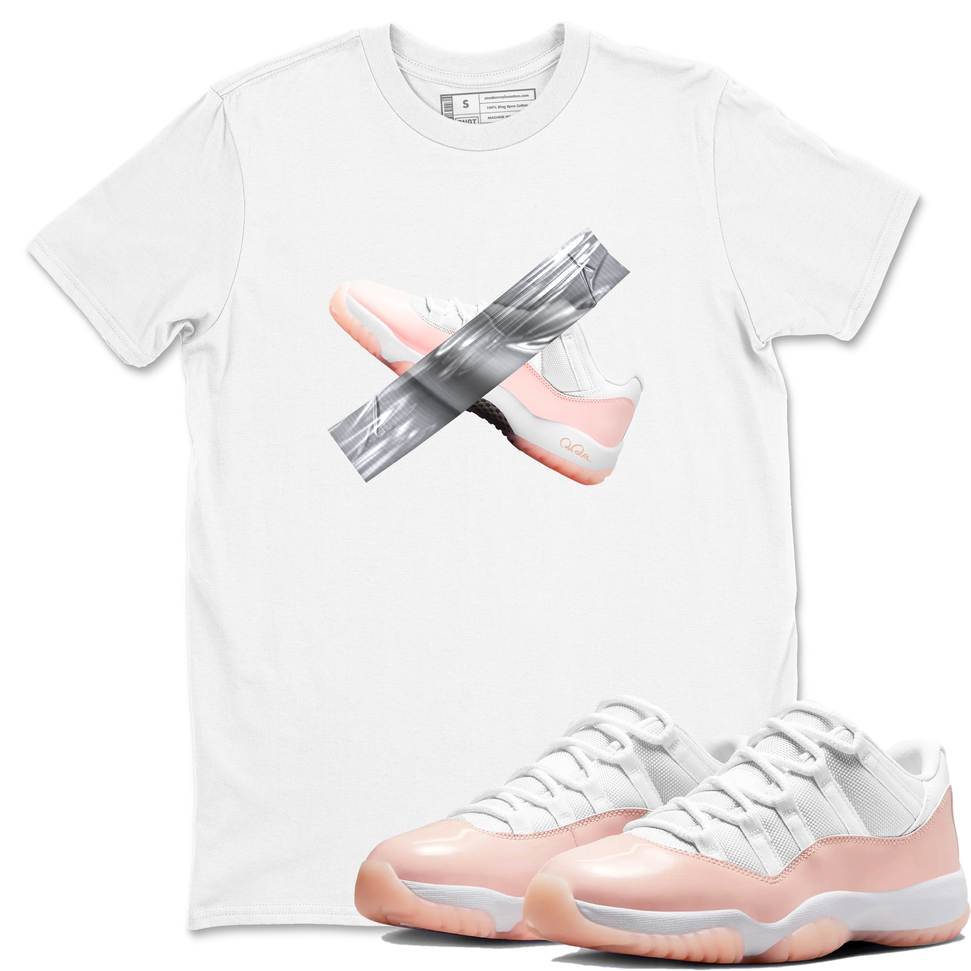Duct Tape snkmatch Tees - Air Jordan 11 Legend Pink