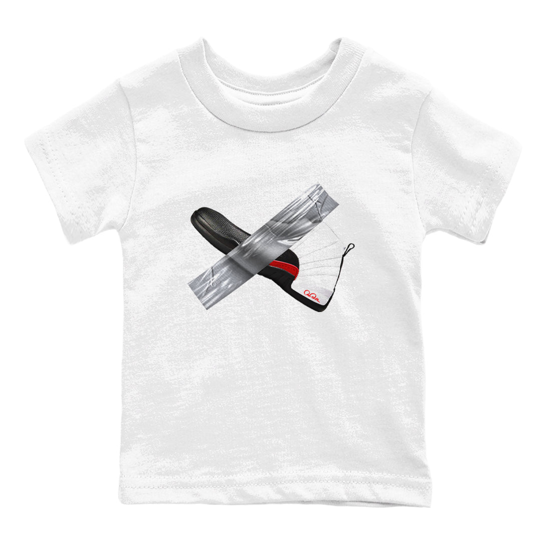 Duct Tape snkmatch Tees Kids - Air Jordan 12 Taxi Flip
