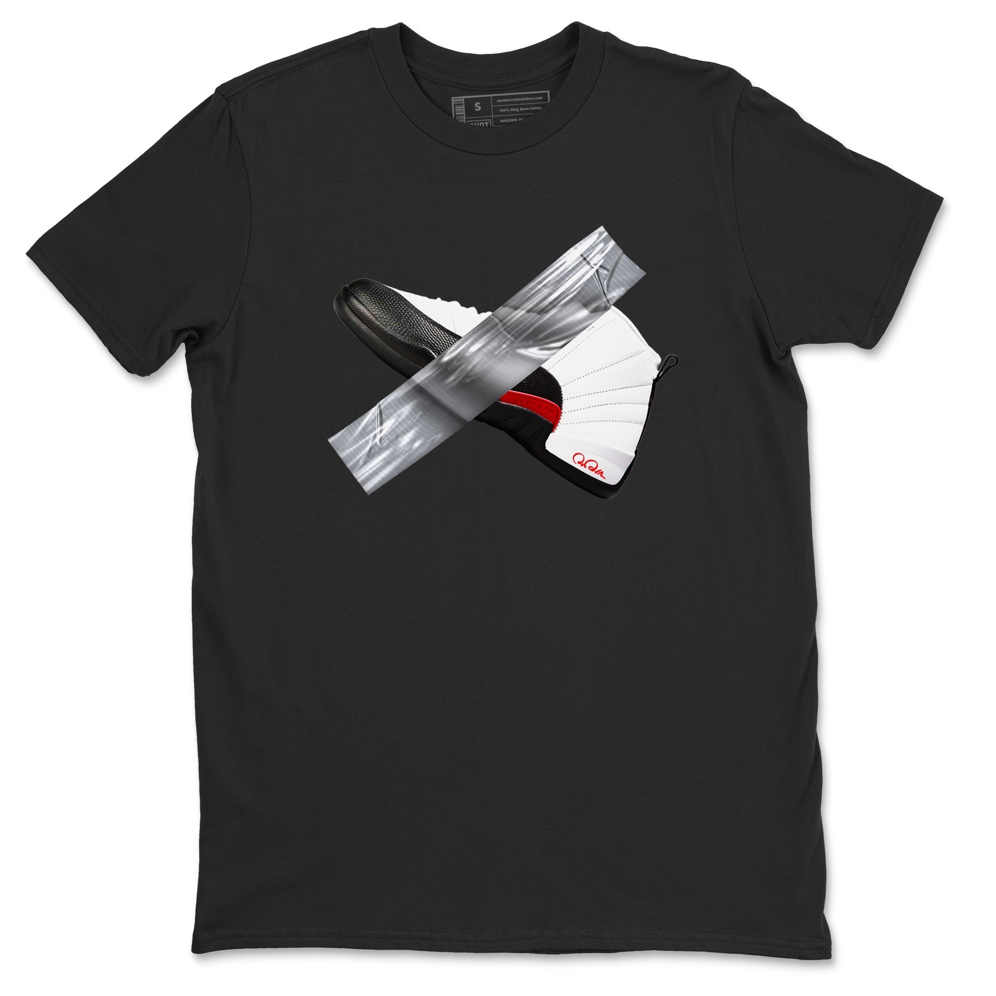 Duct Tape snkmatch Tees - Air Jordan 12 Taxi Flip