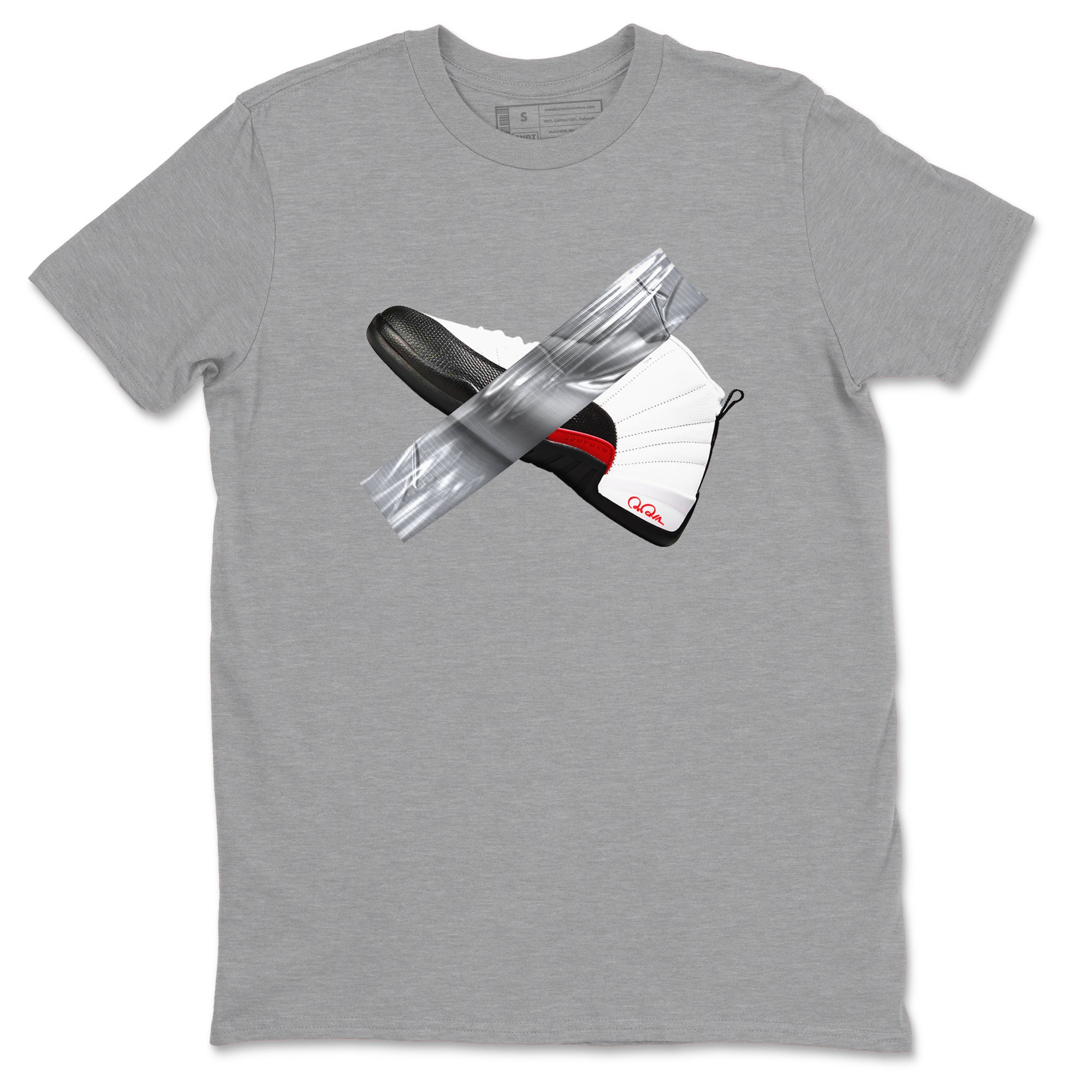 Duct Tape snkmatch Tees - Air Jordan 12 Taxi Flip