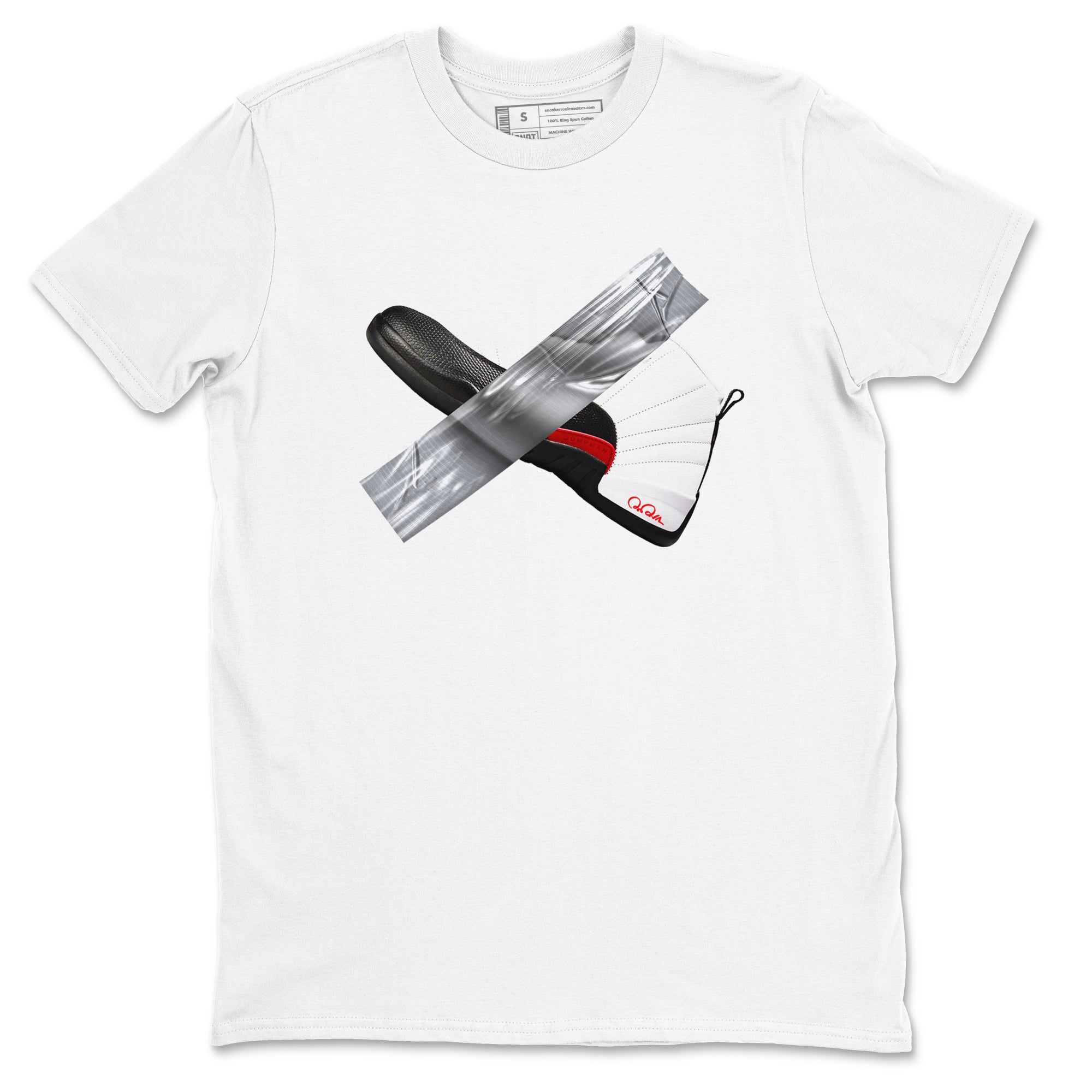 Duct Tape snkmatch Tees - Air Jordan 12 Taxi Flip