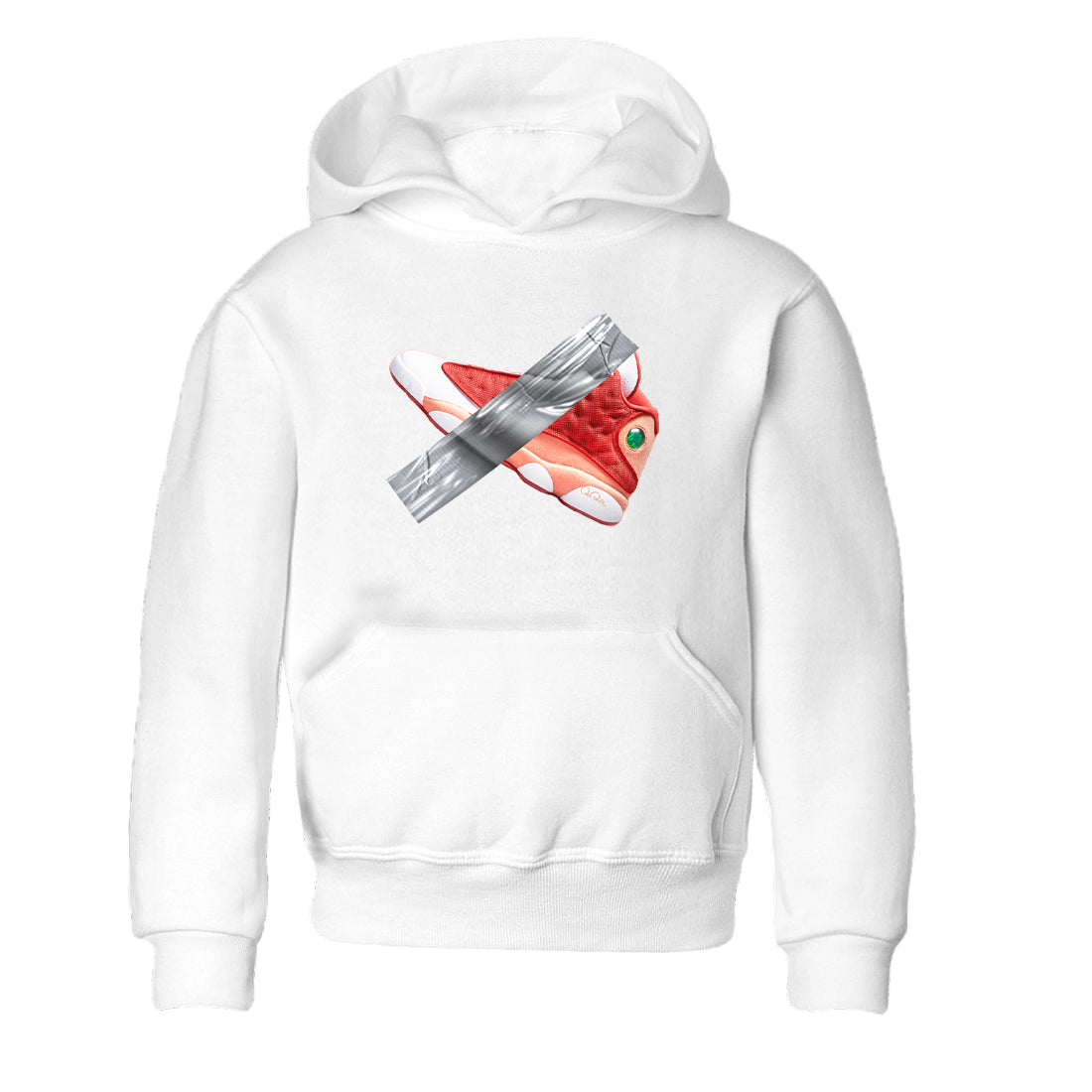 Duct Tape snkmatch Tees Kids - Air Jordan 13 Dune Red