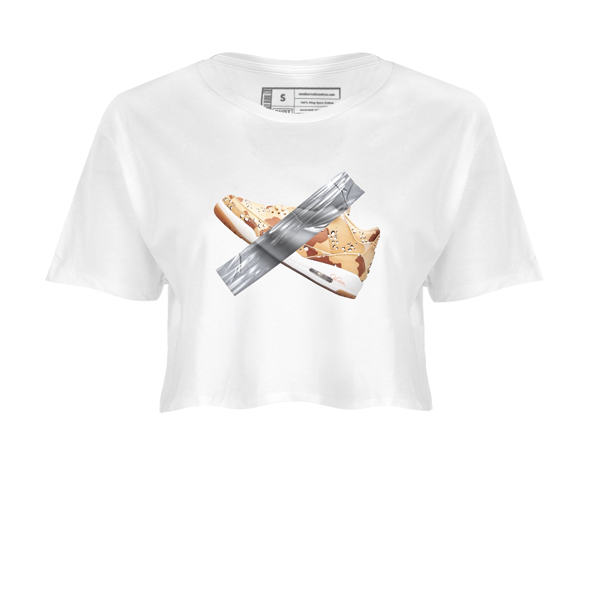 Duct Tape snkmatch Women's Top - Air Jordan 3 Desert Camo
