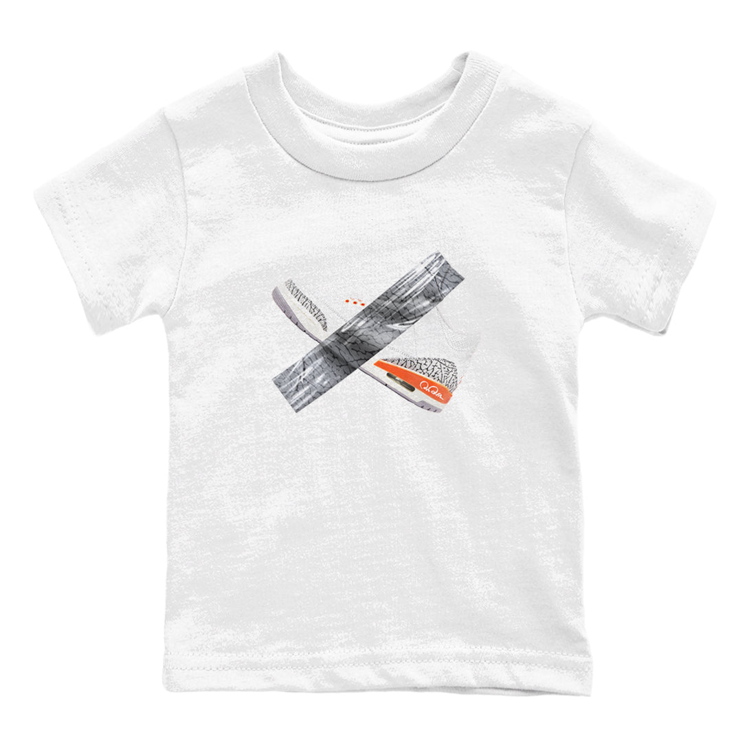 Duct Tape snkmatch Tees Kids - Air Jordan 3 Georgia Peach