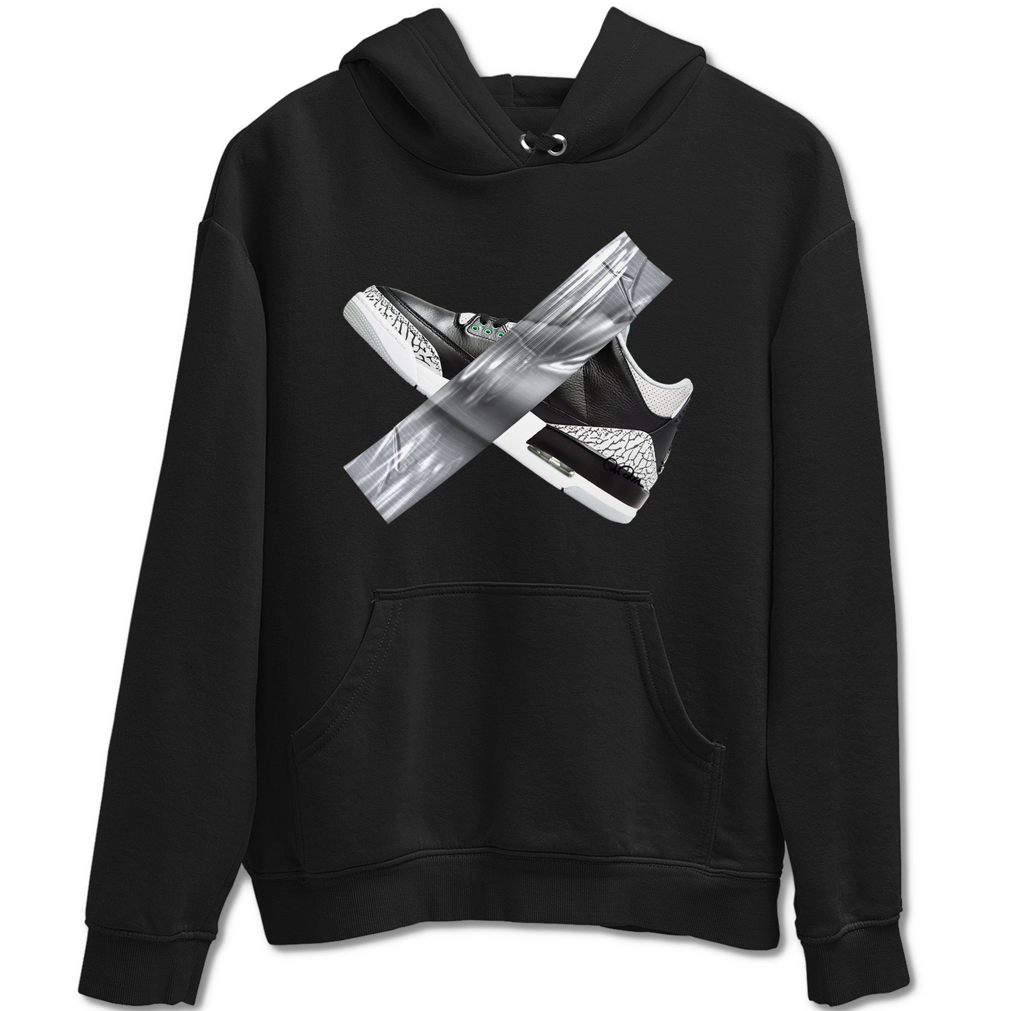 Duct Tape snkmatch Tees - Air Jordan 3 Green Glow