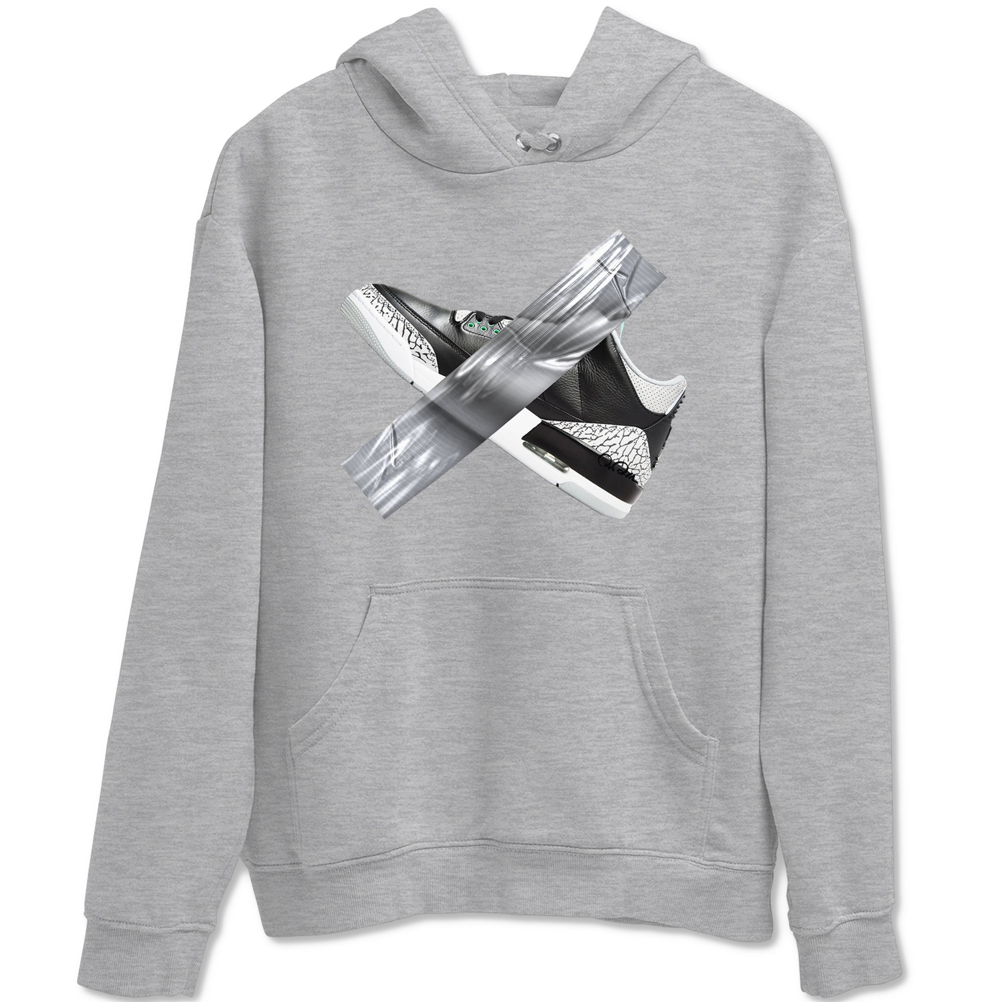 Duct Tape snkmatch Tees - Air Jordan 3 Green Glow