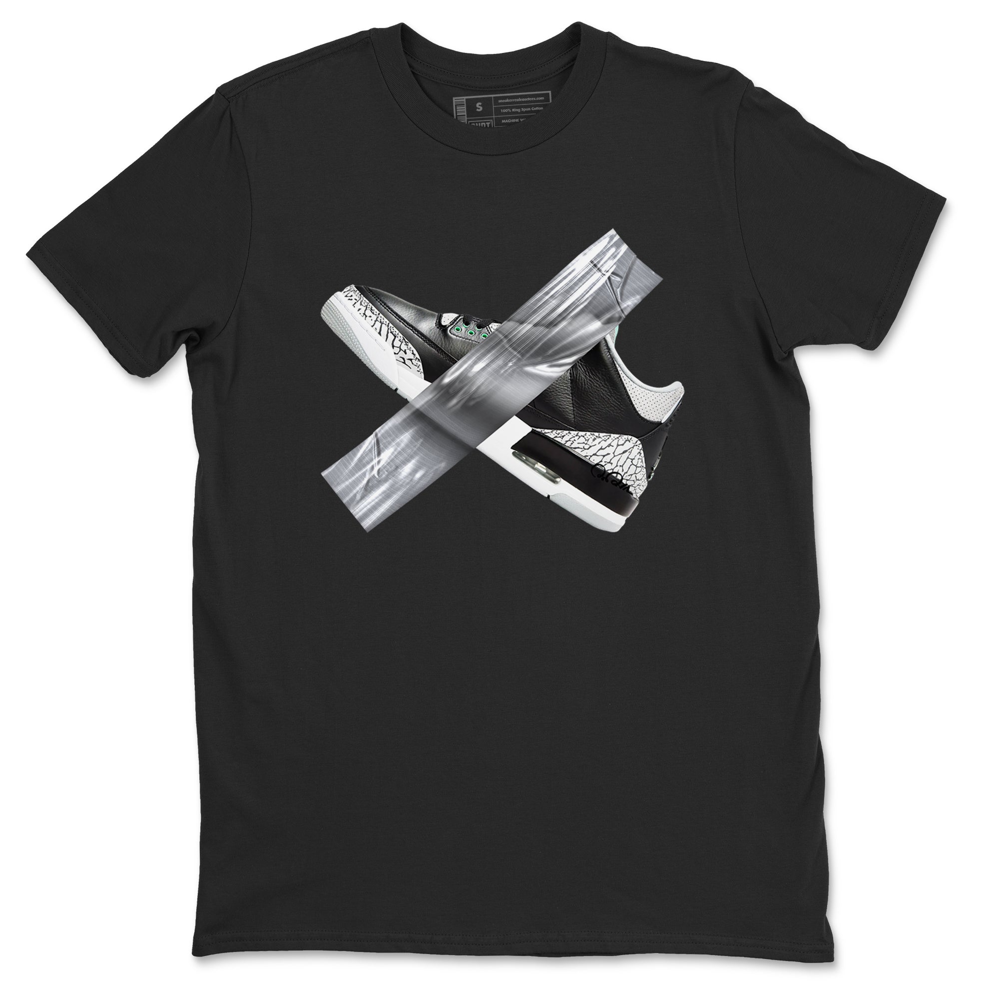 Duct Tape snkmatch Tees - Air Jordan 3 Green Glow