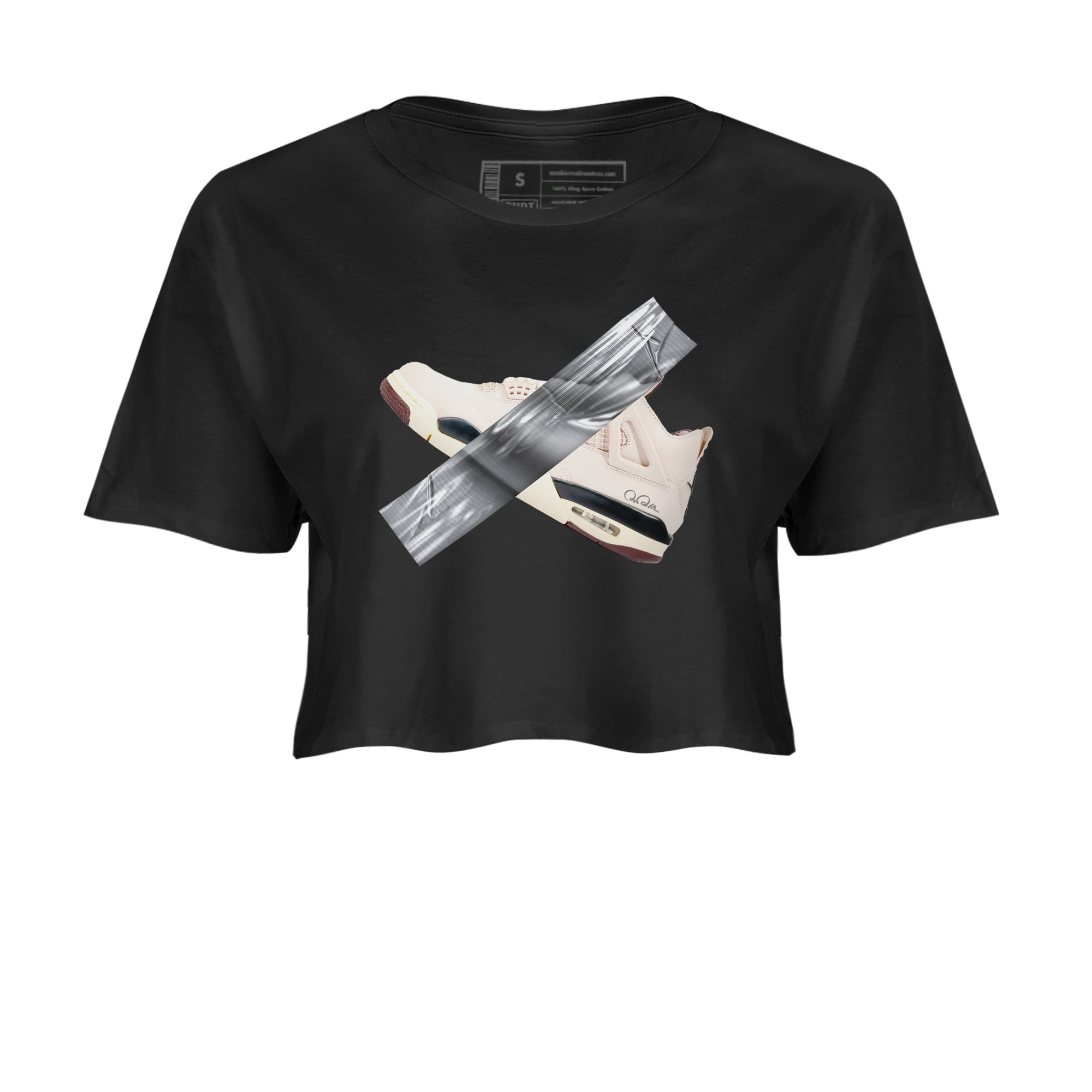 Duct tape snkmatch Women's Top - Air Jordan 4 A Ma Maniere x Fossil Stone